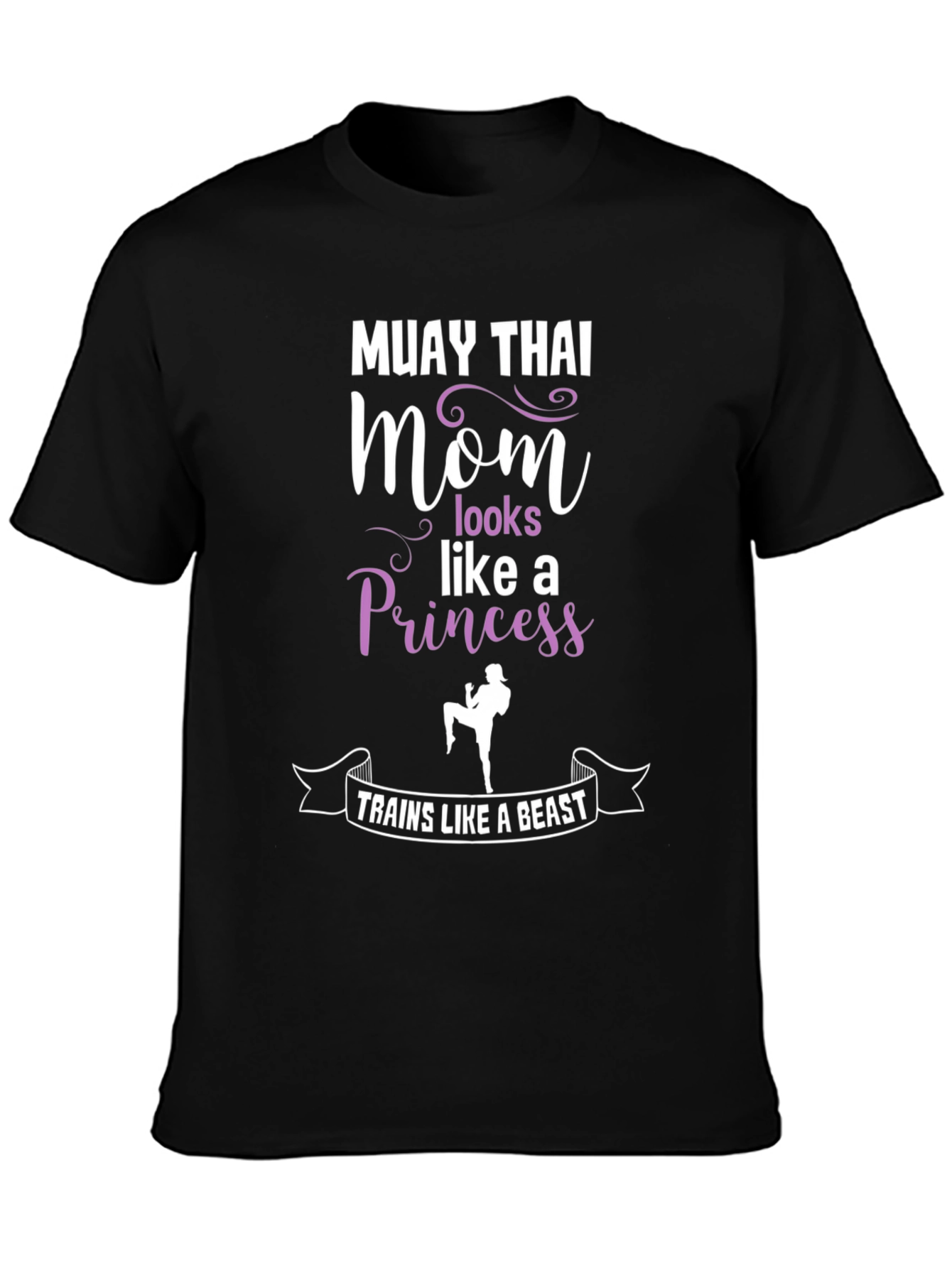 Muay Thai Mom T-Shirt: Princess & Beast