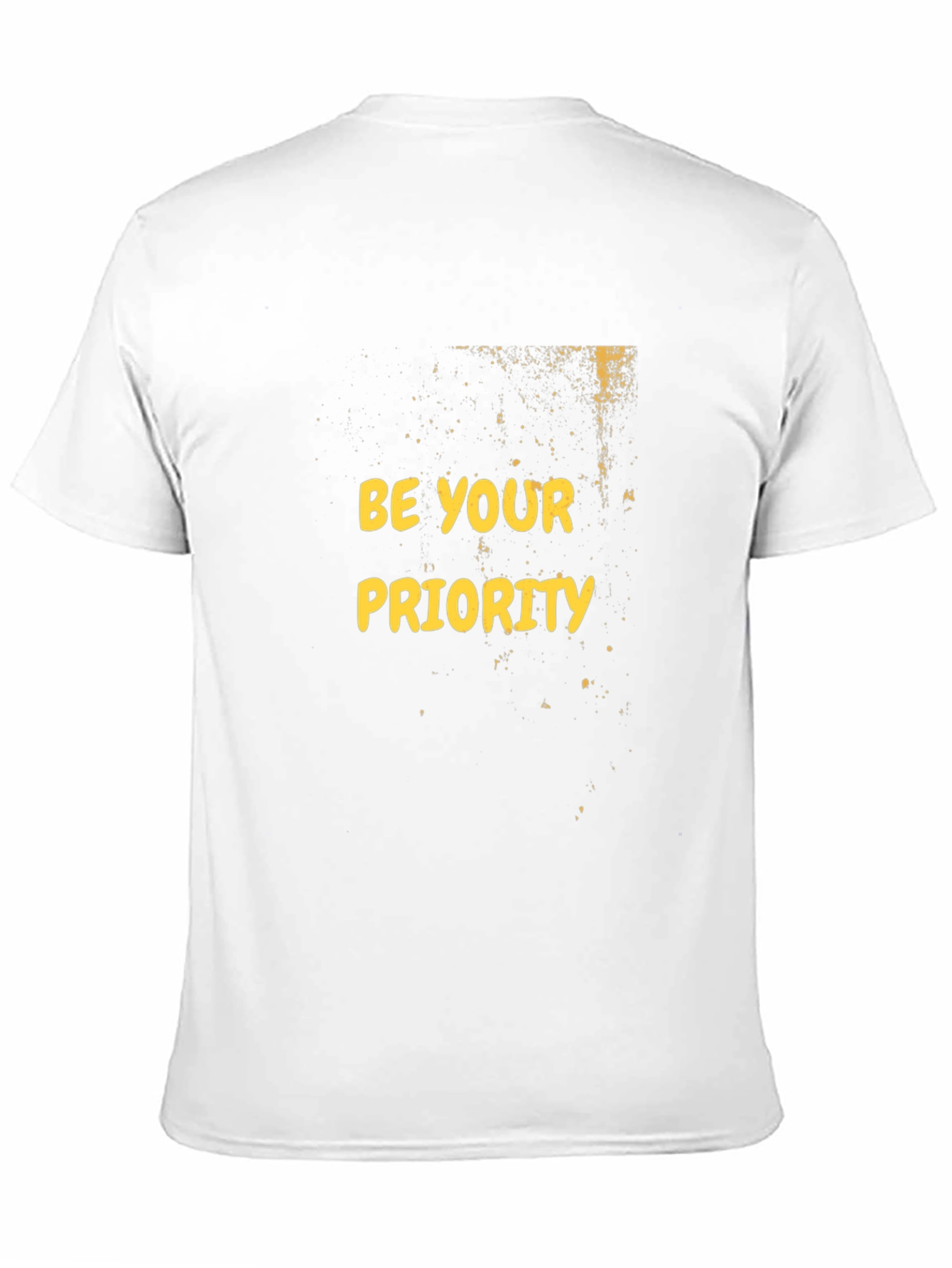 Be Your Priority Black Graphic Tee