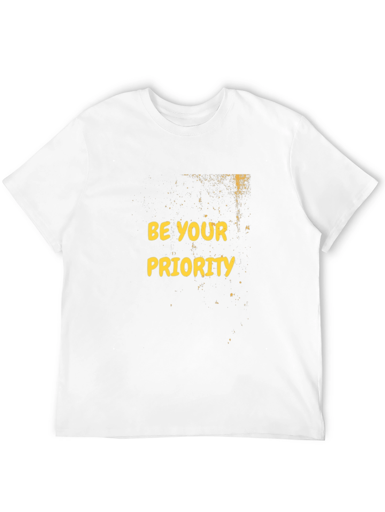 Be Your Priority Black Graphic Tee