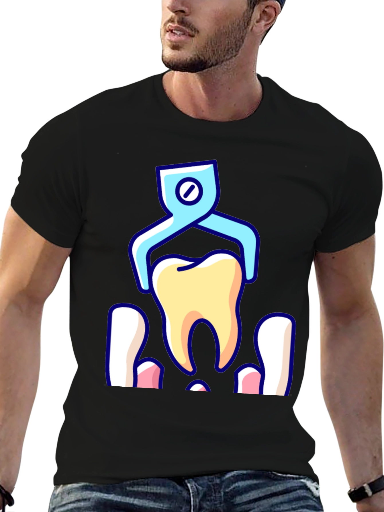 Dentist Tooth Extraction T-Shirt - Unique Graphic Tee