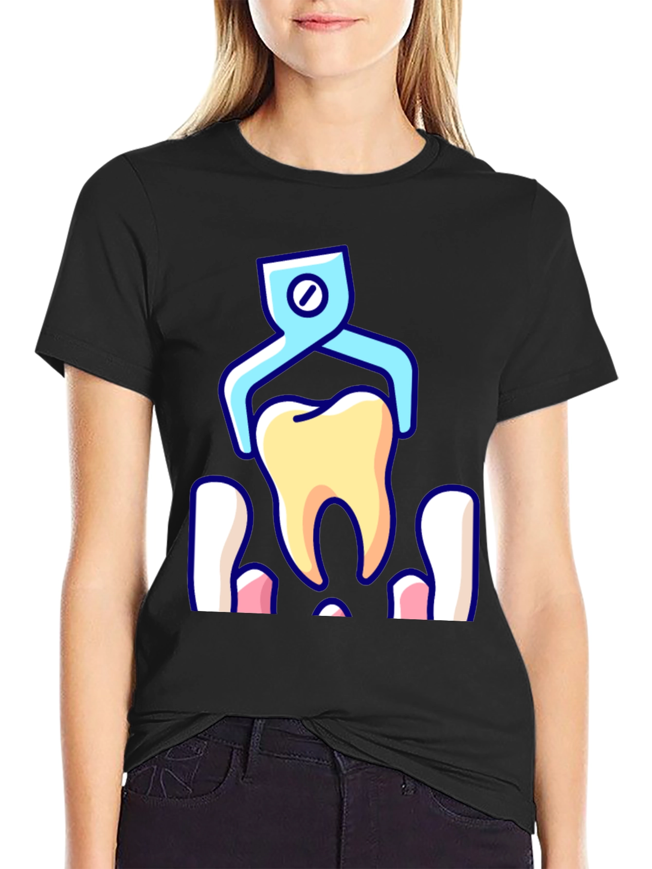 Dentist Tooth Extraction T-Shirt - Unique Graphic Tee