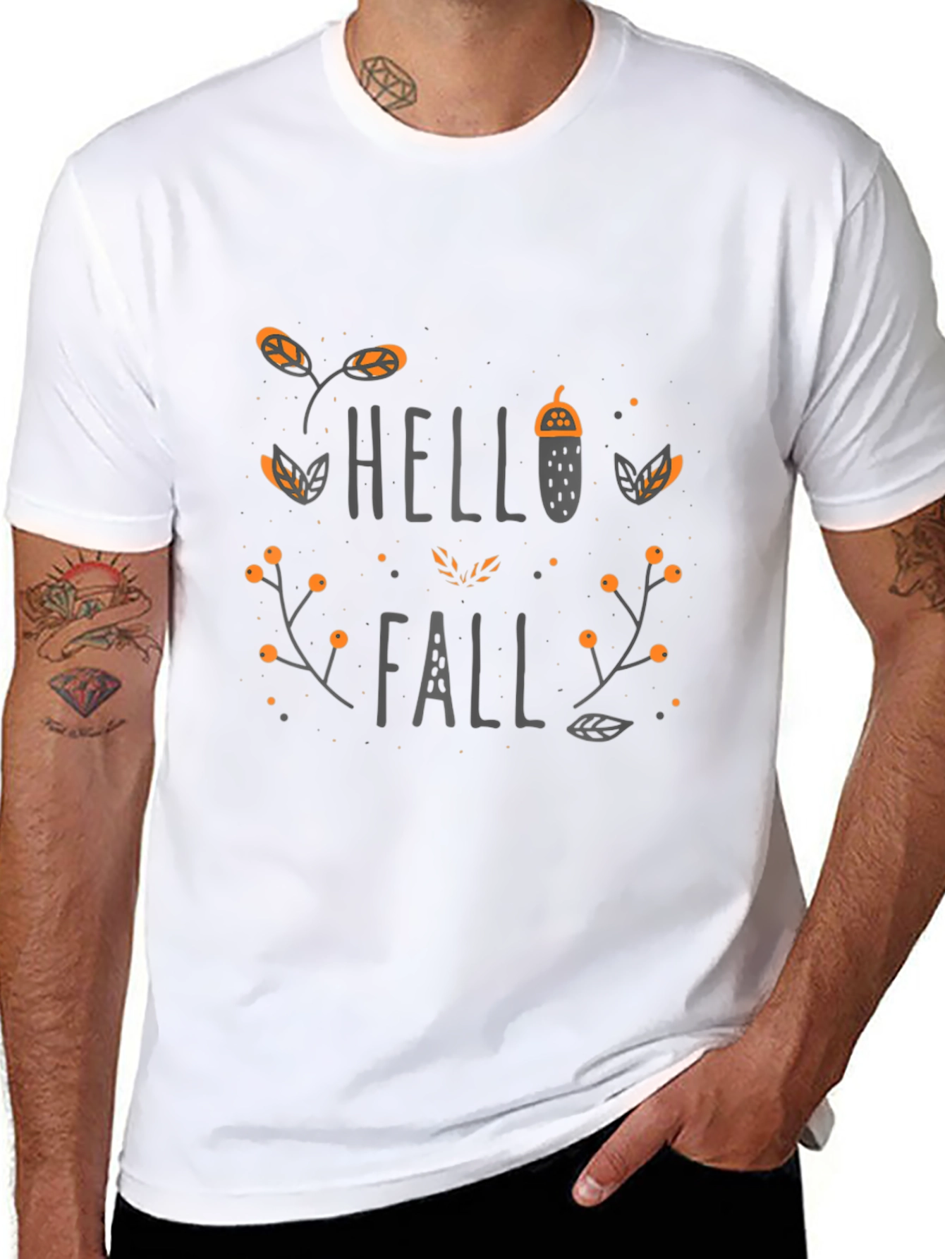 Hello Fall Graphic T-Shirt