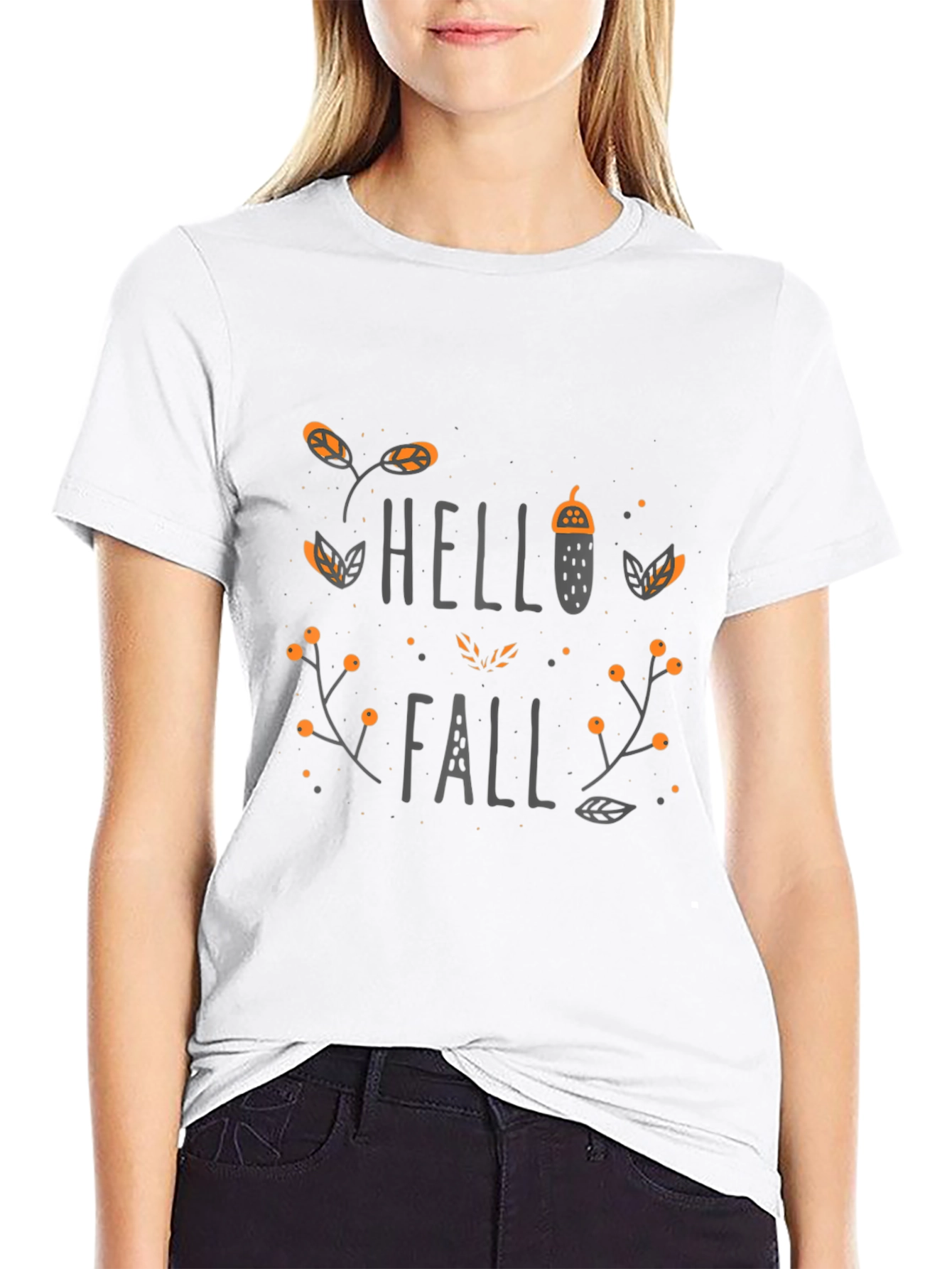 Hello Fall Graphic T-Shirt