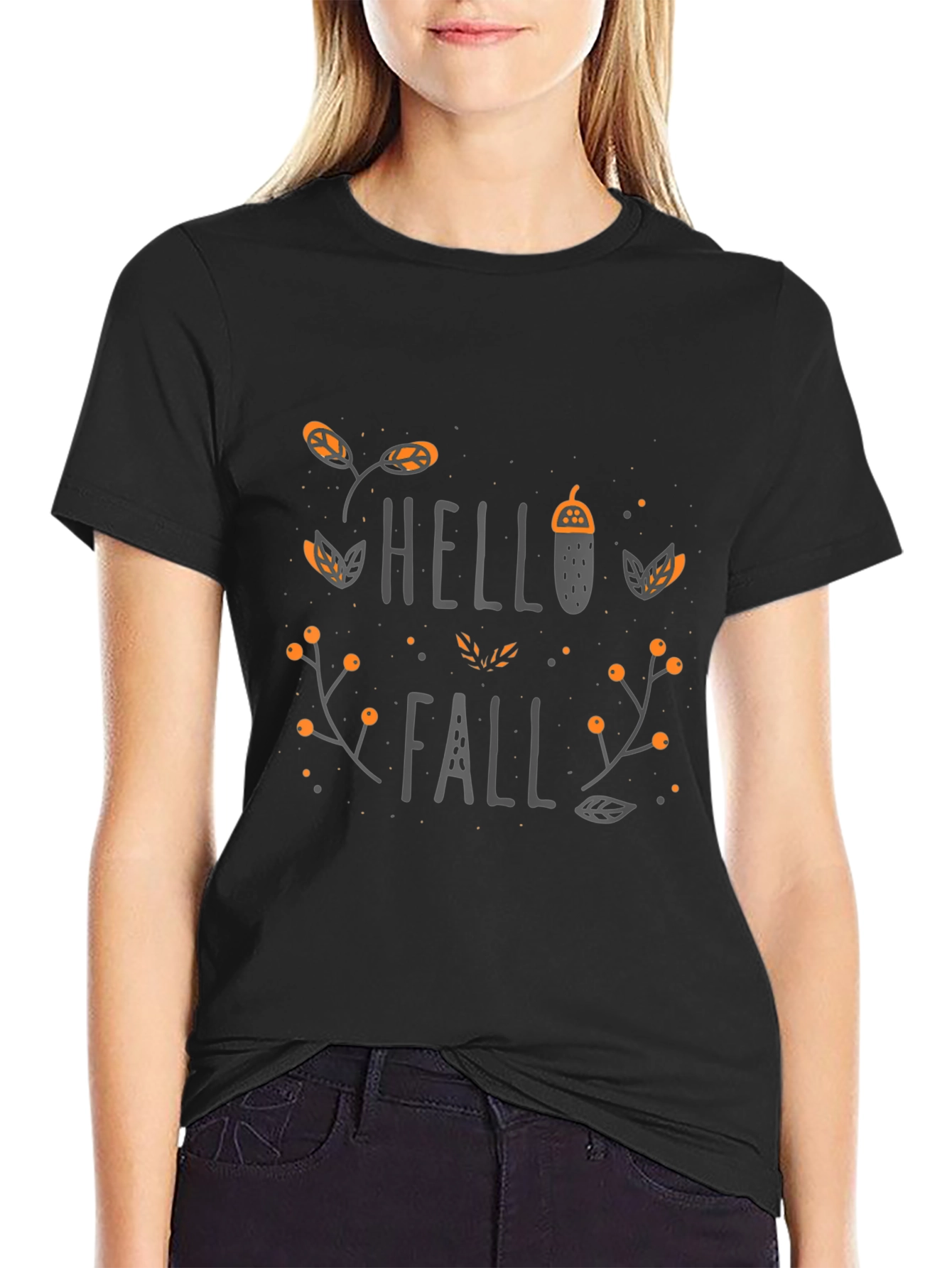 Hello Fall Graphic T-Shirt