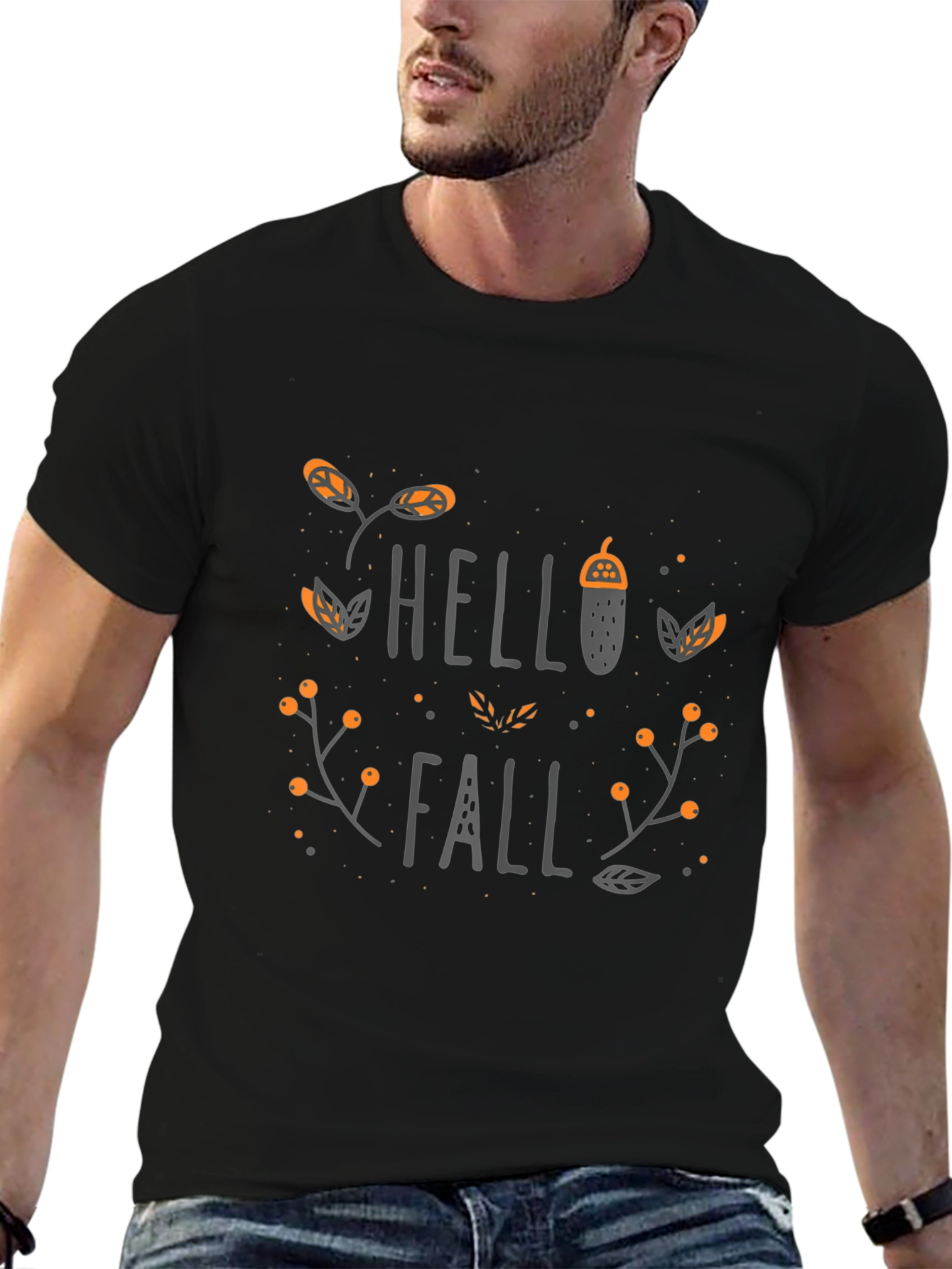 Hello Fall Graphic T-Shirt
