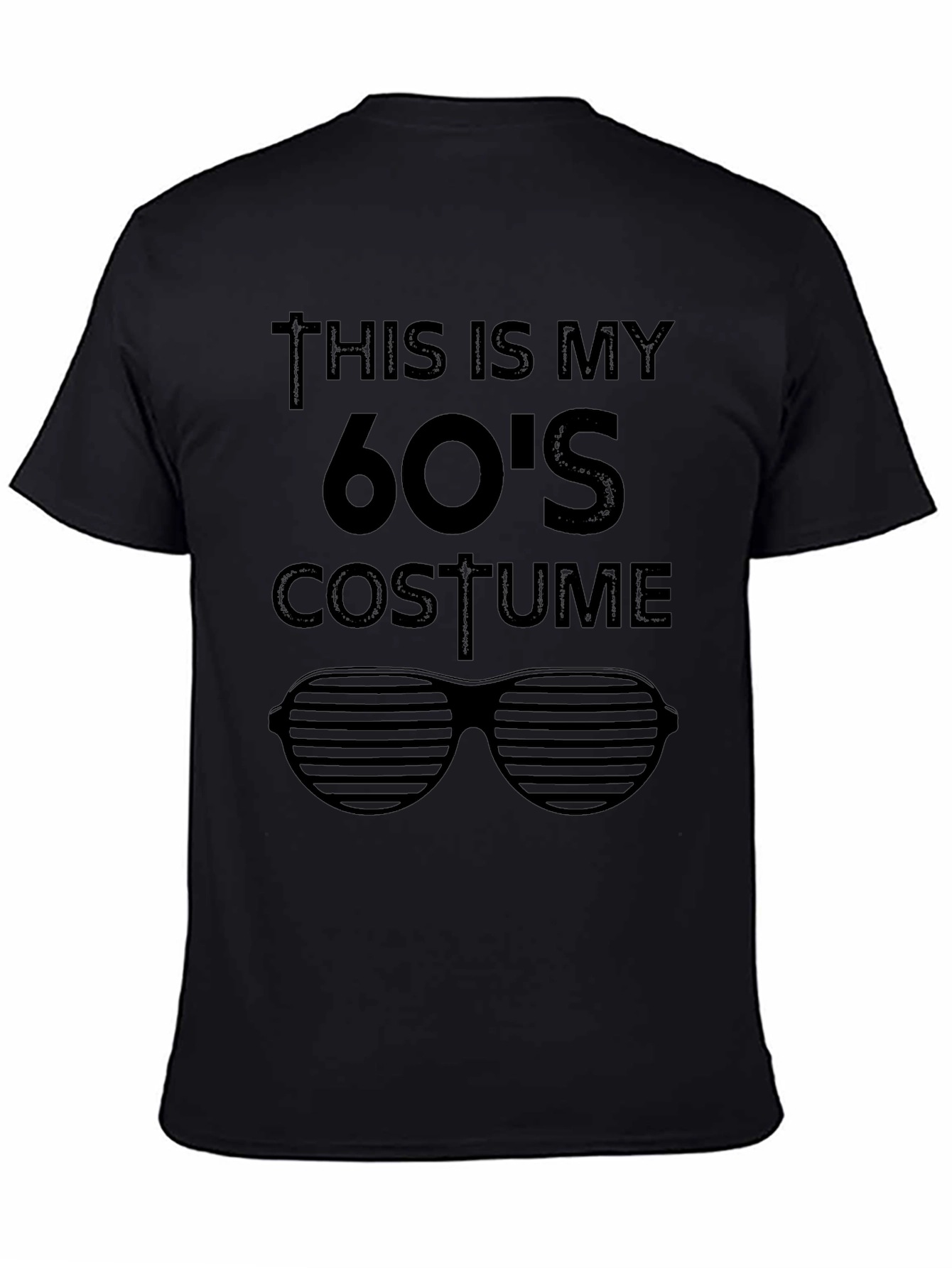 This is My 60s Costume Black T-Shirt