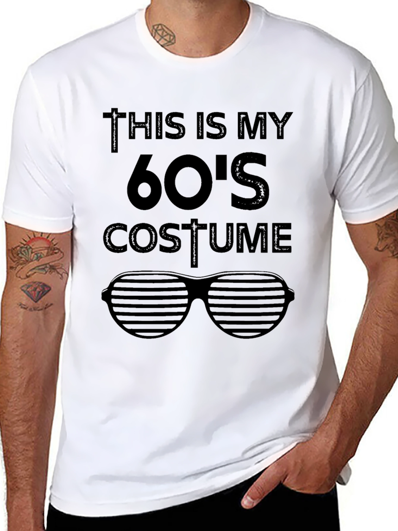This is My 60s Costume Black T-Shirt