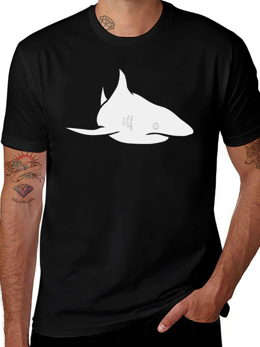 Shark Graphic Tee - Cool & Casual