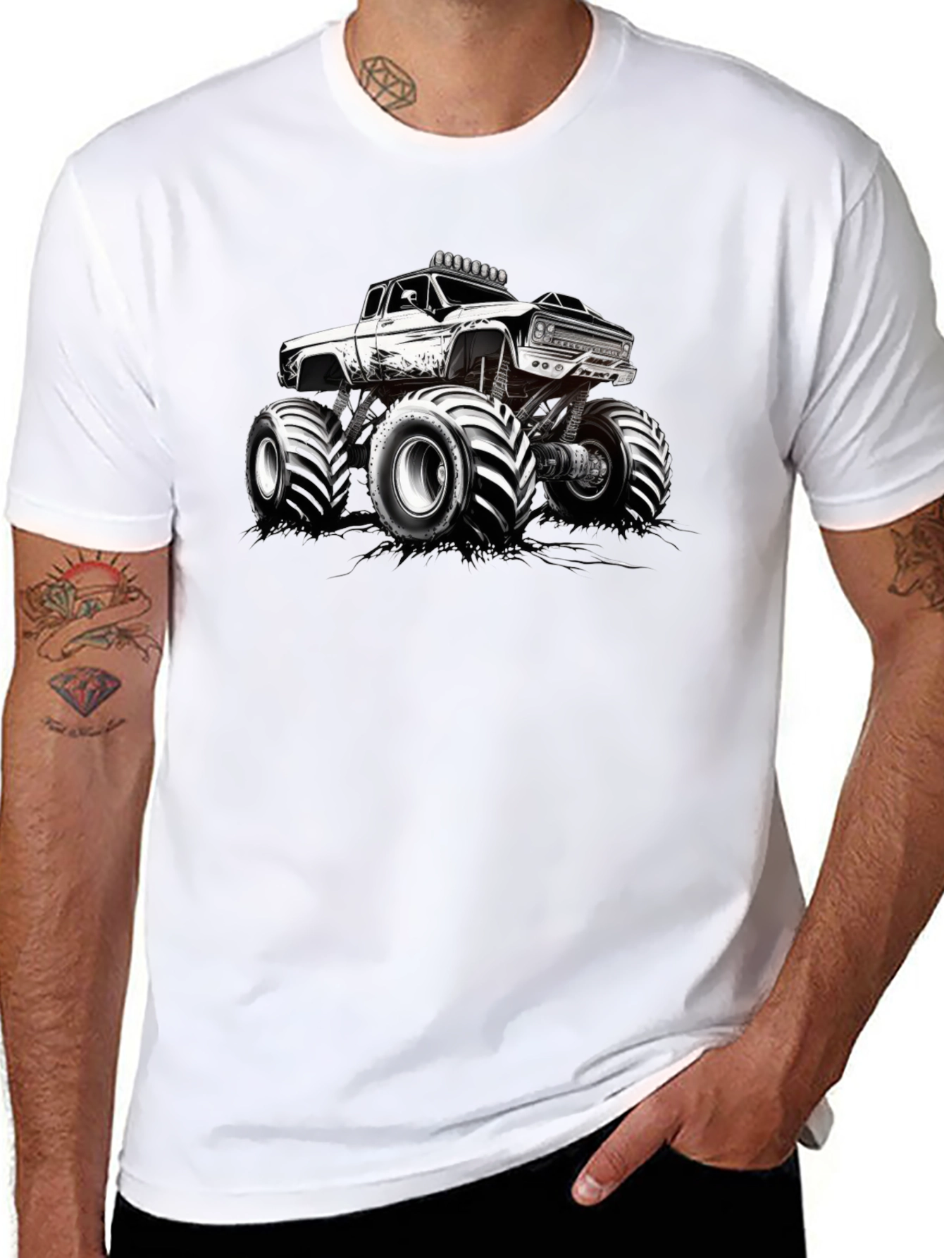 Monster Truck Graphic T-Shirt