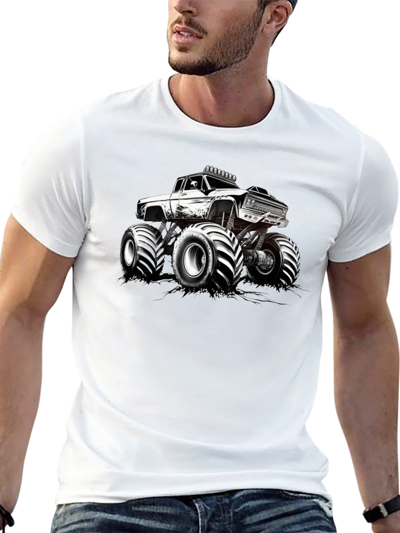 Monster Truck Graphic T-Shirt