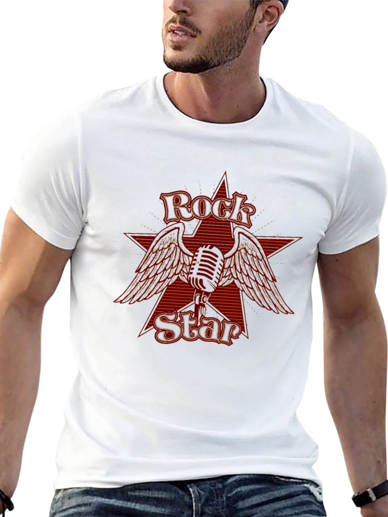 Rock Star T-Shirt - Music Graphic Tee