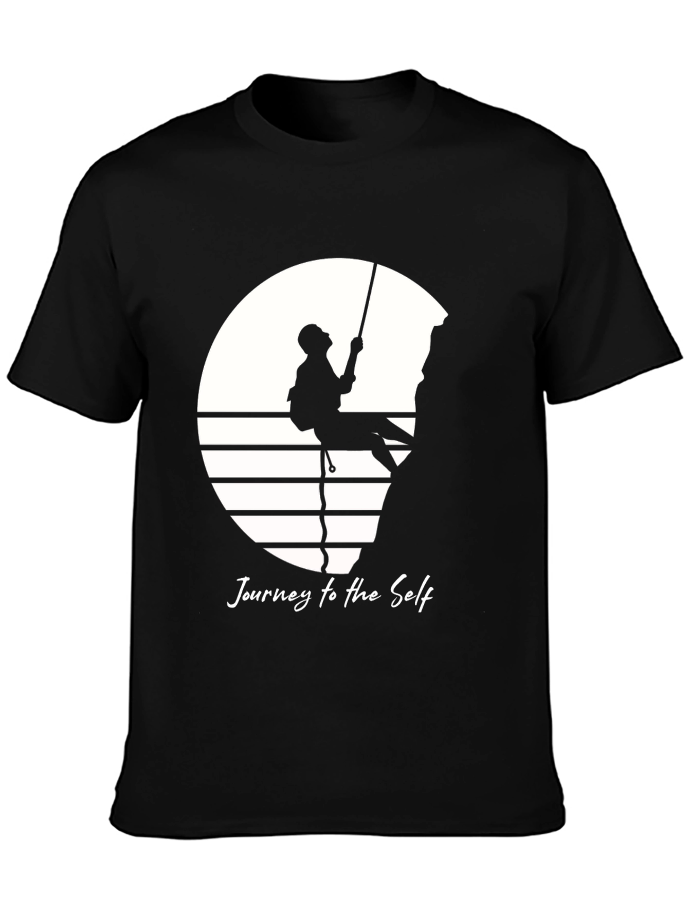 Journey to the Self Graphic T-Shirt - Black
