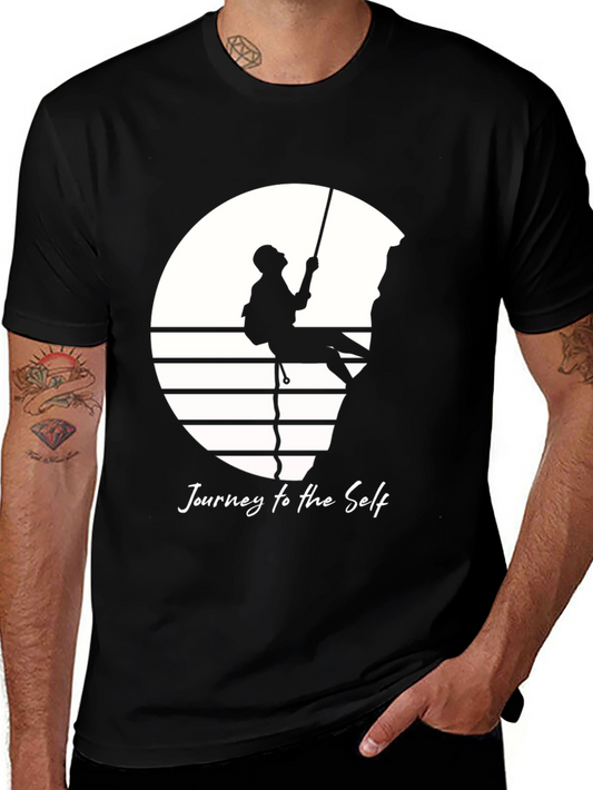 Journey to the Self Graphic T-Shirt - Black