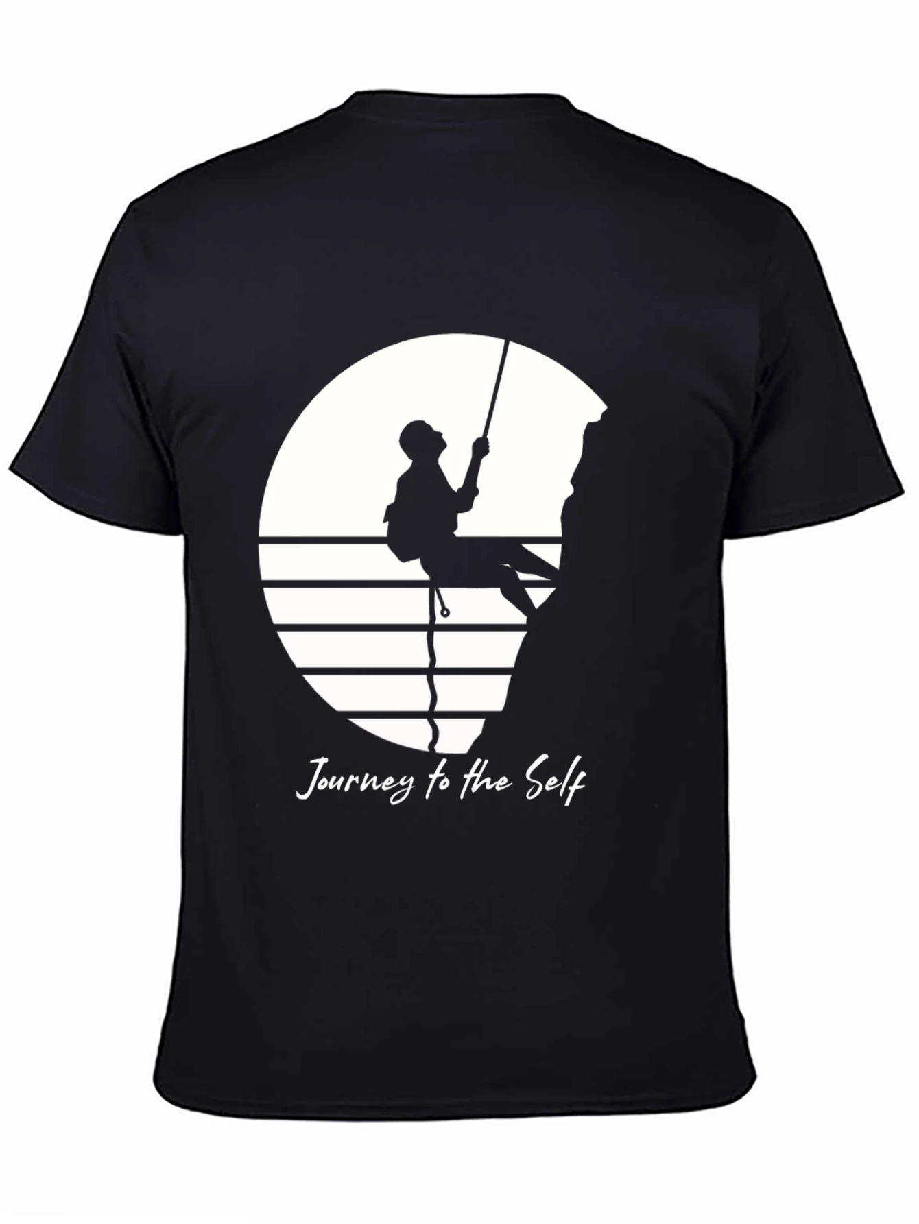 Journey to the Self Graphic T-Shirt - Black