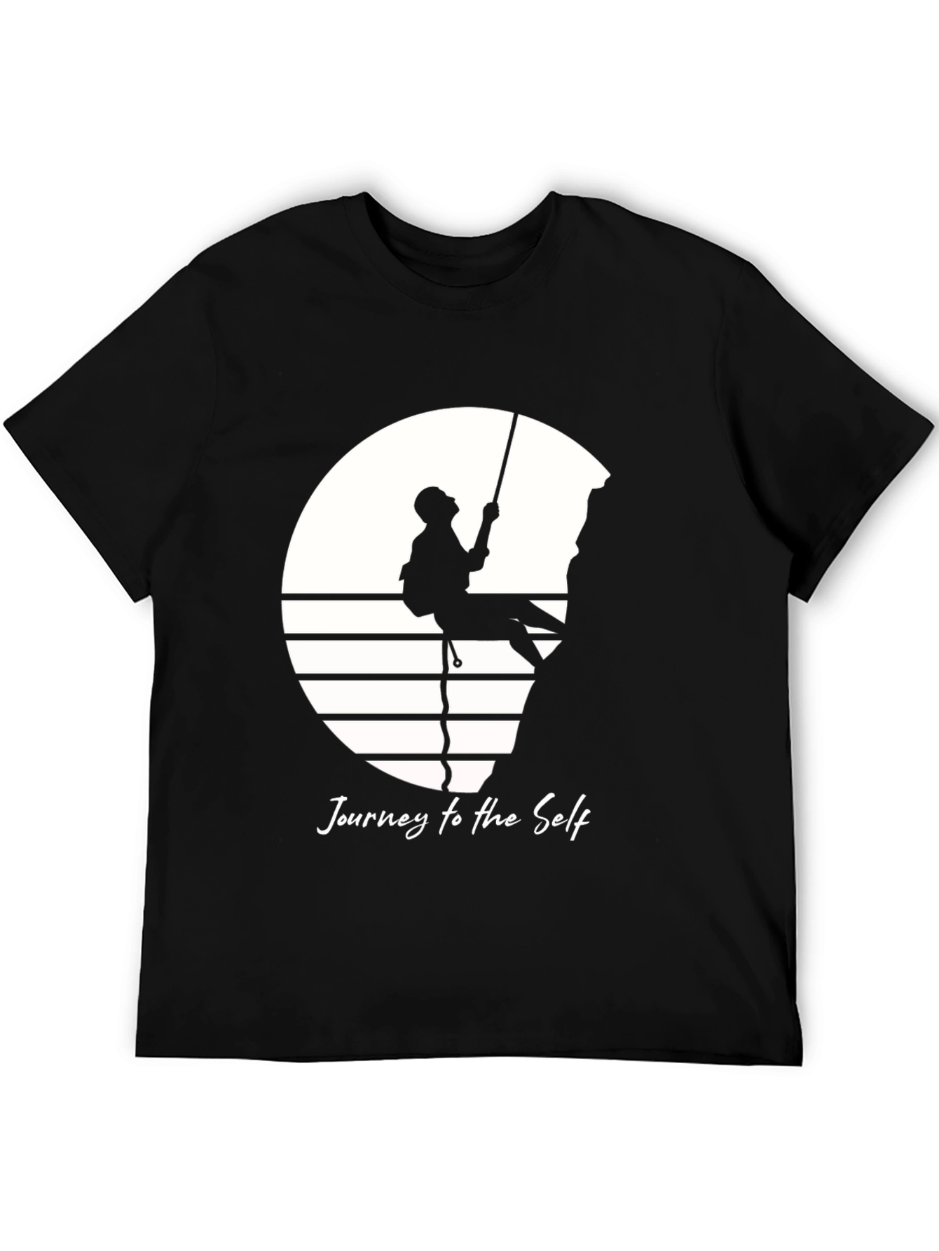 Journey to the Self Graphic T-Shirt - Black