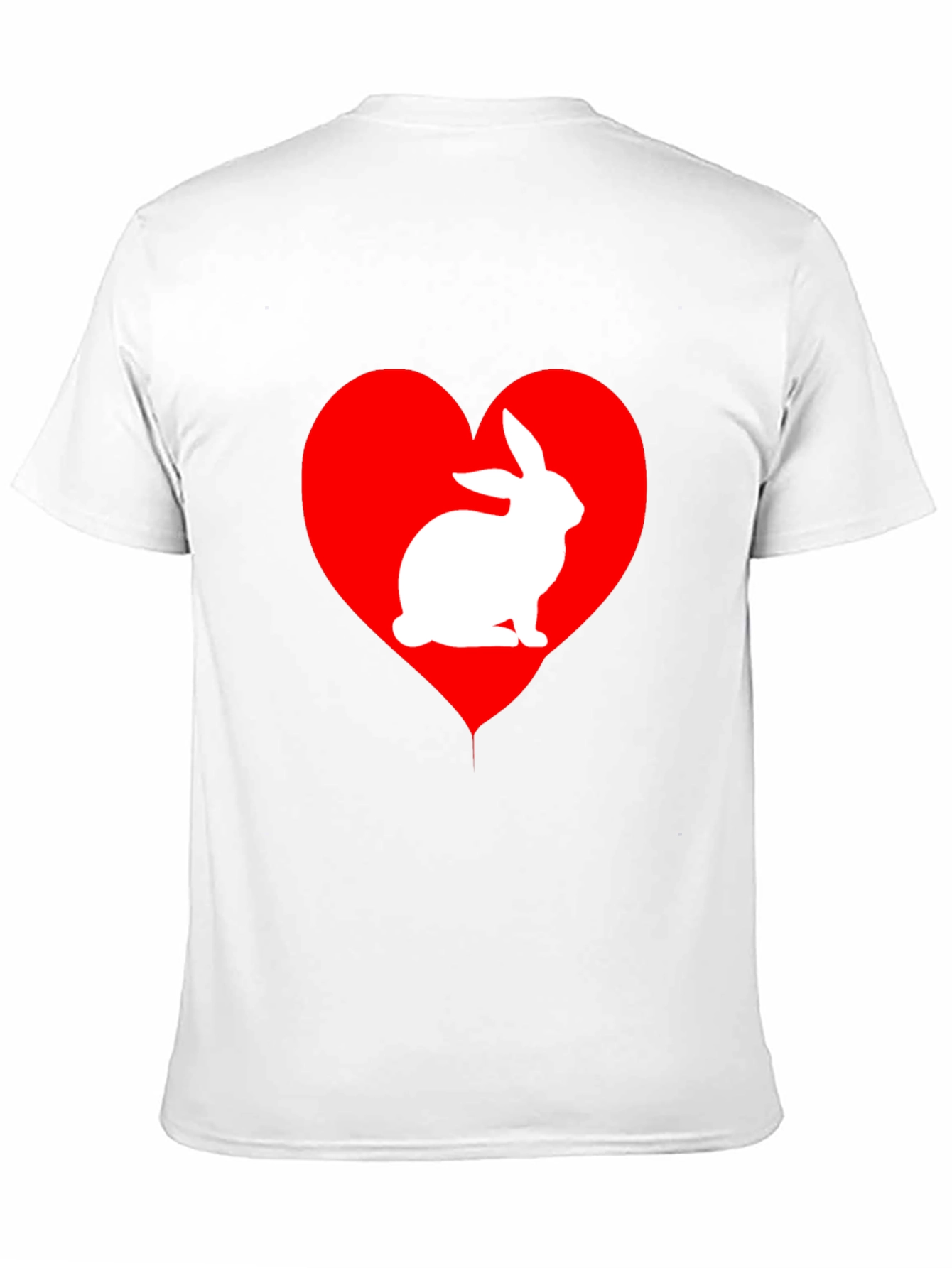 Rabbit Heart Graphic T-Shirt