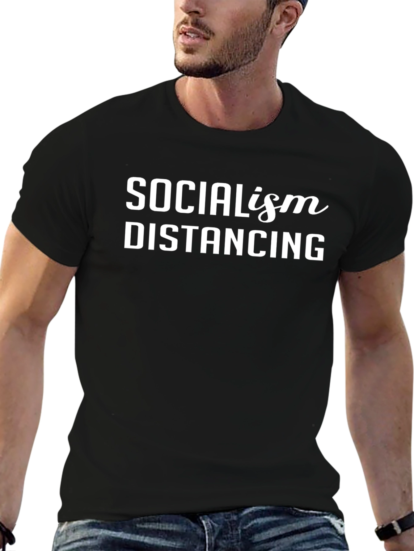 Socialism Distancing Graphic T-Shirt