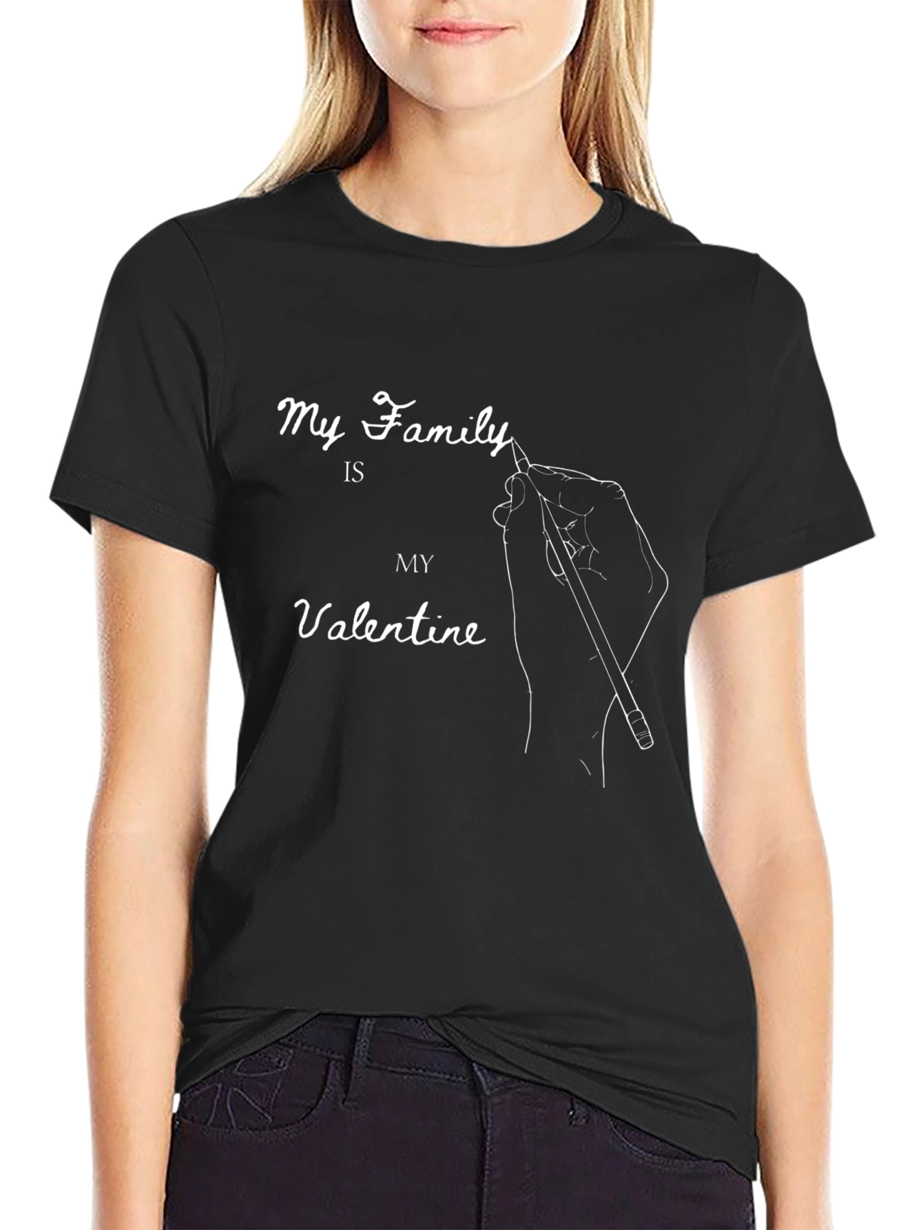 My Family Is My Valentine T-Shirt