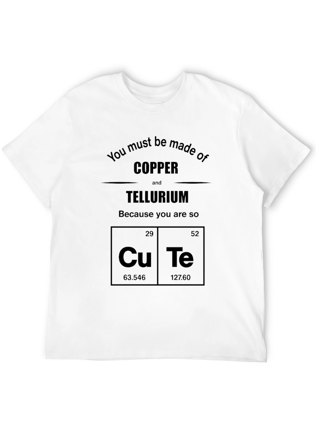 CuTe Chemistry Pun T-Shirt