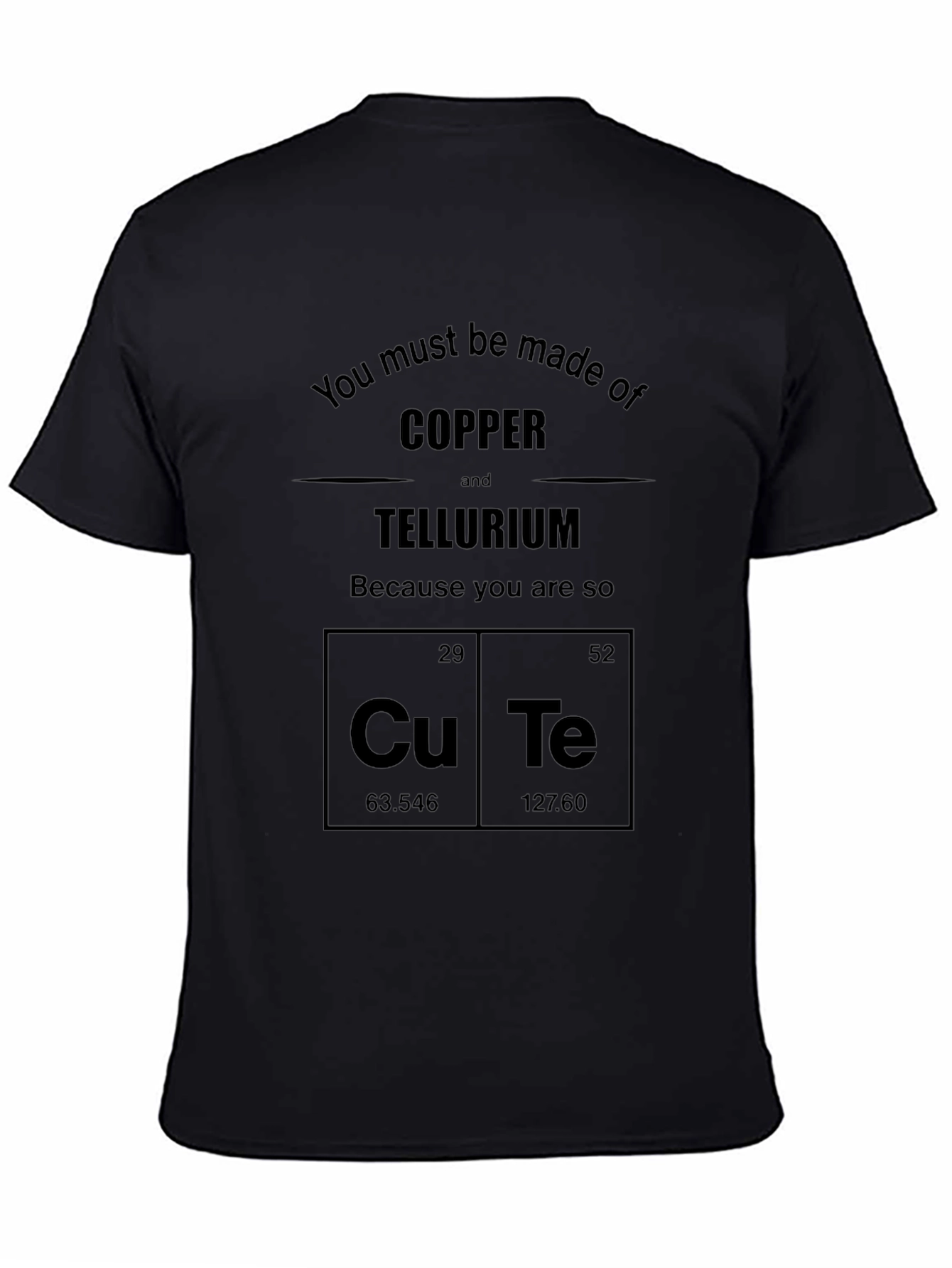 CuTe Chemistry Pun T-Shirt