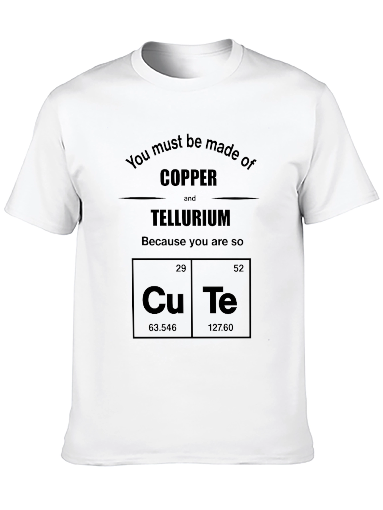 CuTe Chemistry Pun T-Shirt