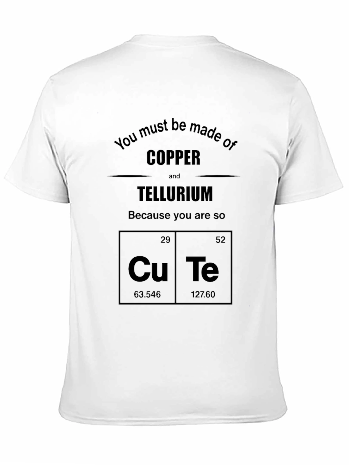 CuTe Chemistry Pun T-Shirt