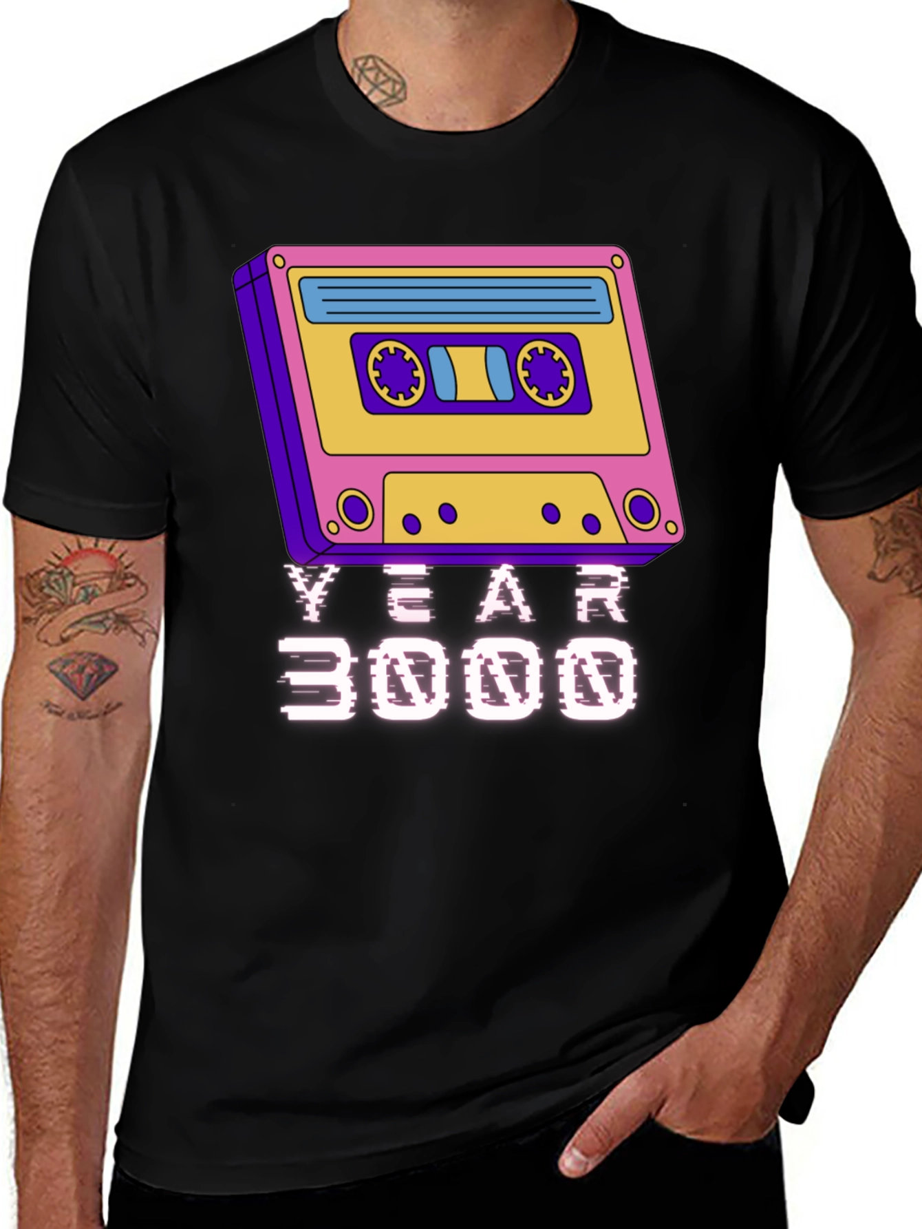 Year 3000 Cassette Graphic Tee