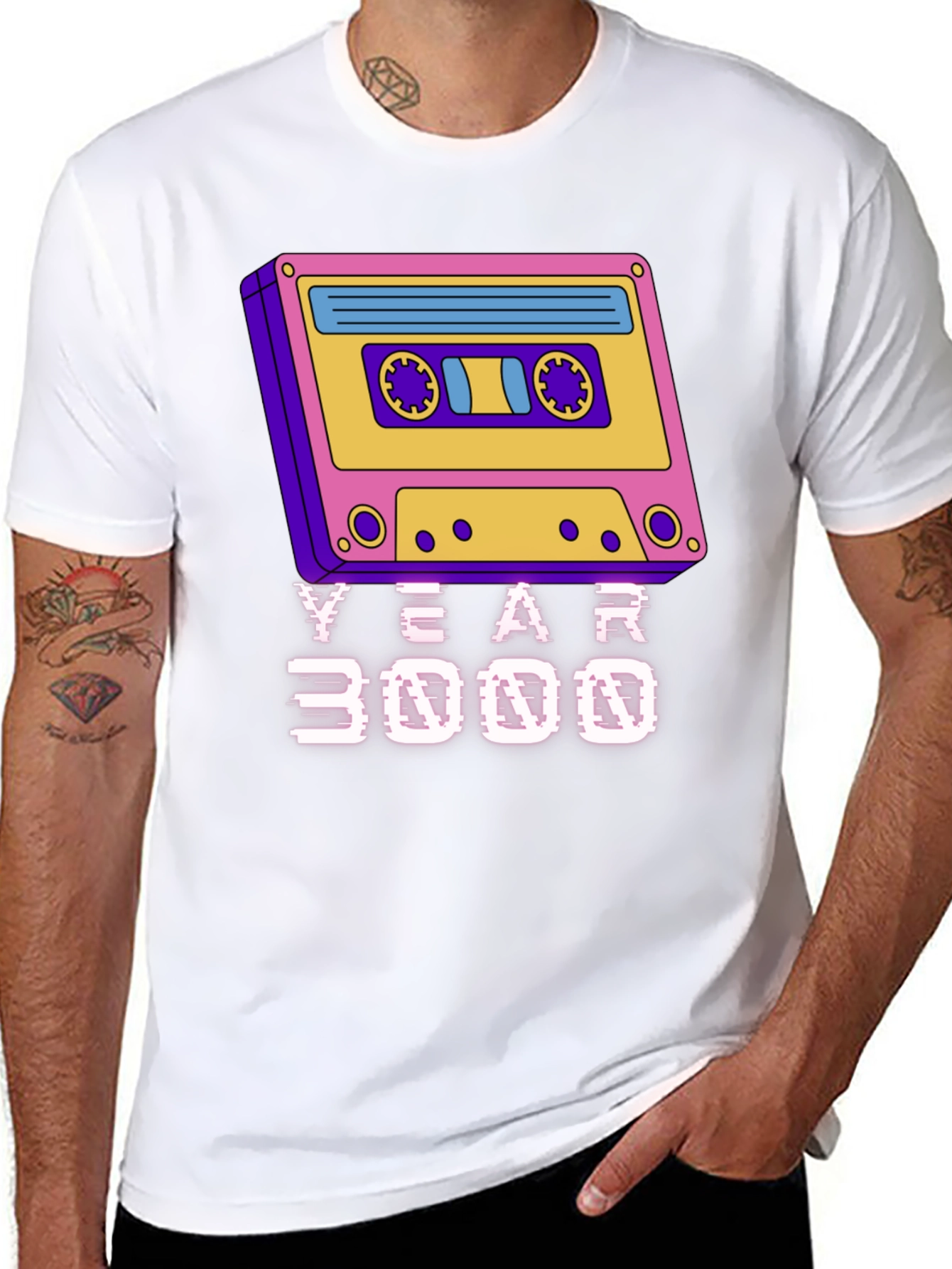 Year 3000 Cassette Graphic Tee