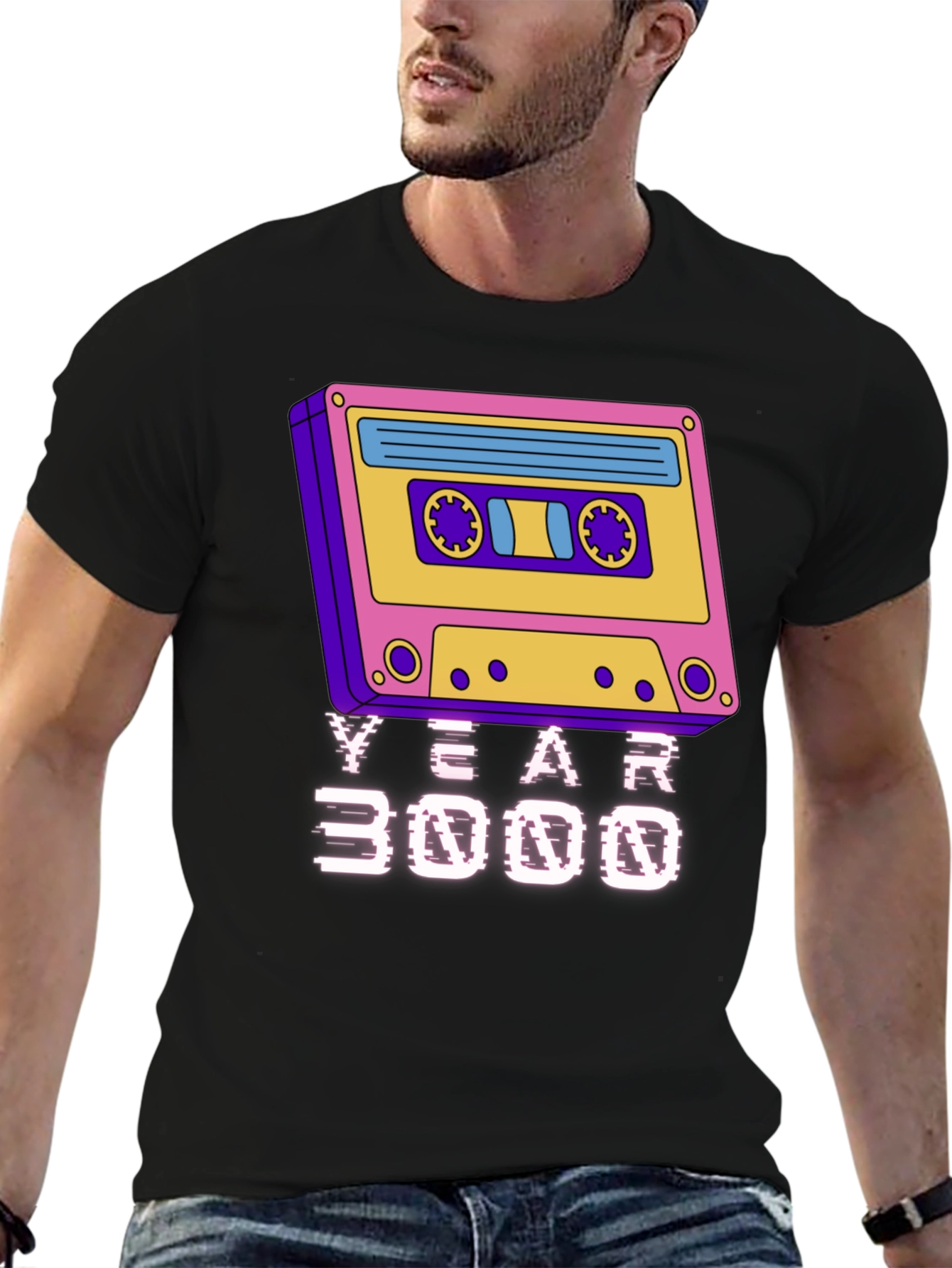 Year 3000 Cassette Graphic Tee