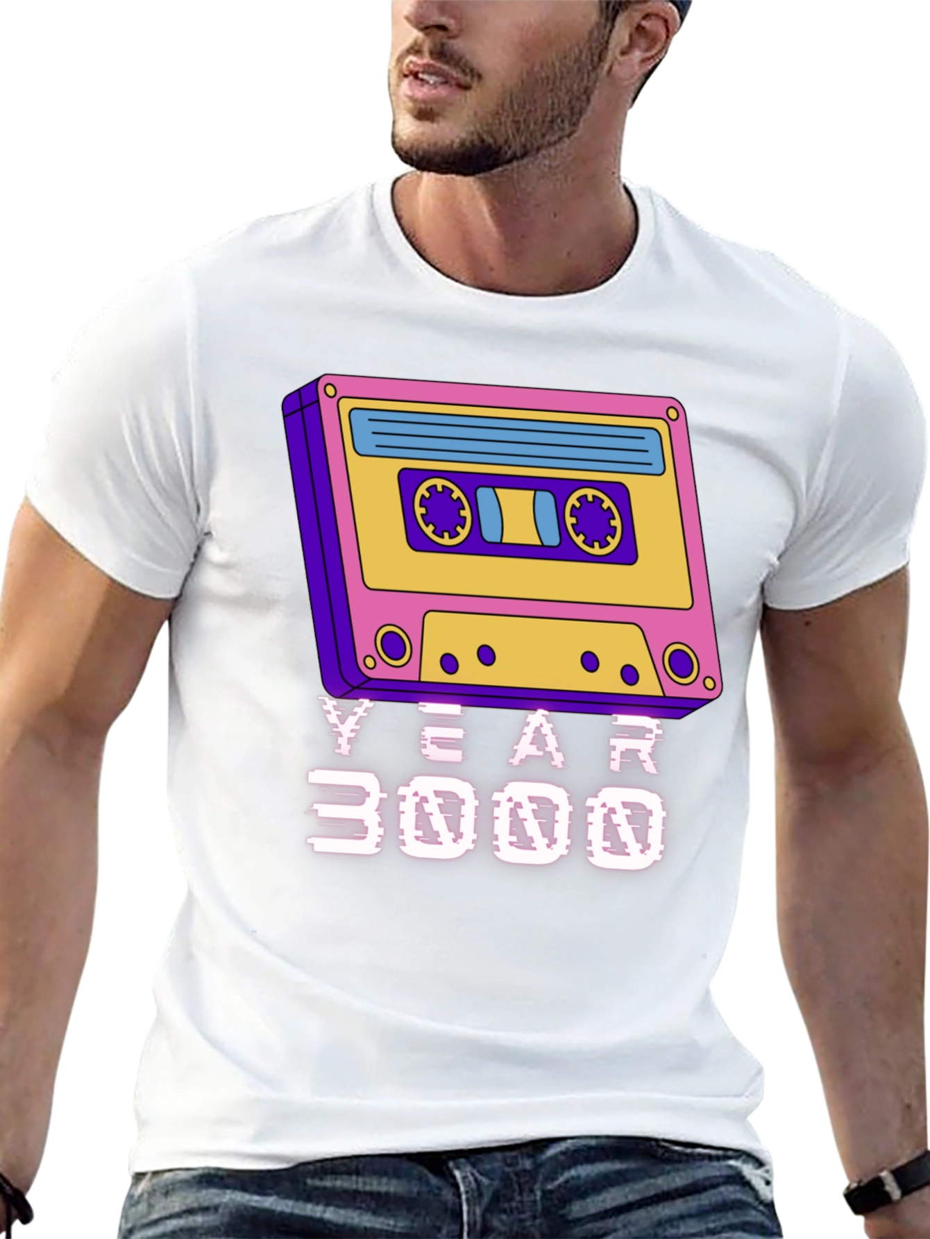 Year 3000 Cassette Graphic Tee