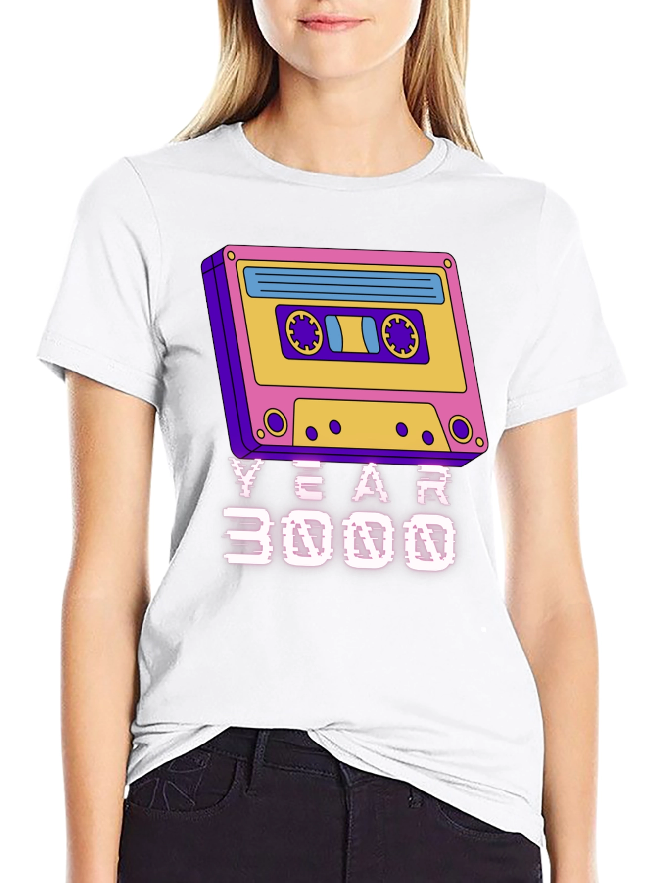 Year 3000 Cassette Graphic Tee