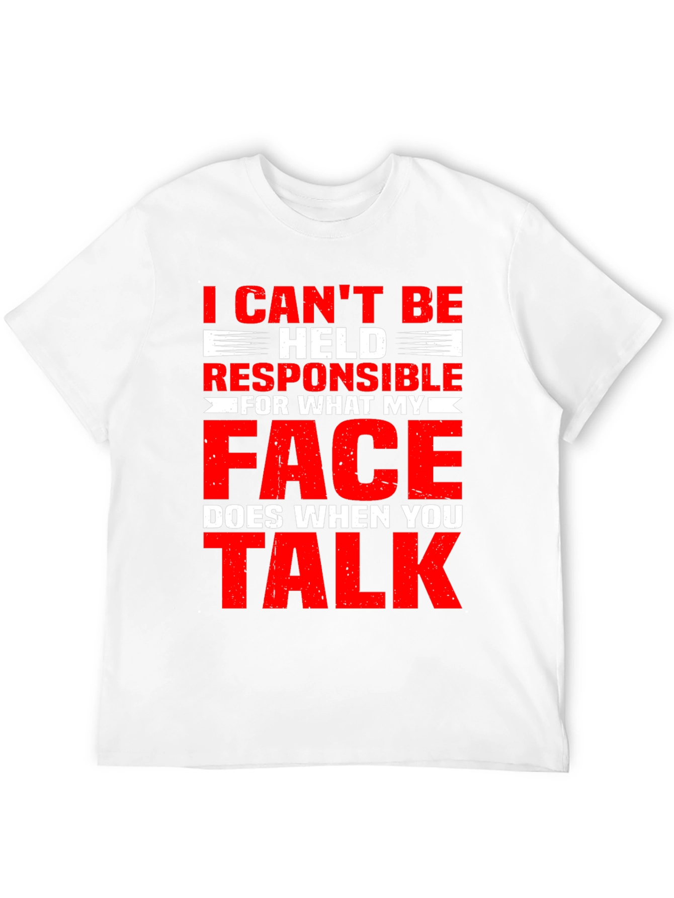 Funny Graphic Tee - I Cant Be Held Responsible