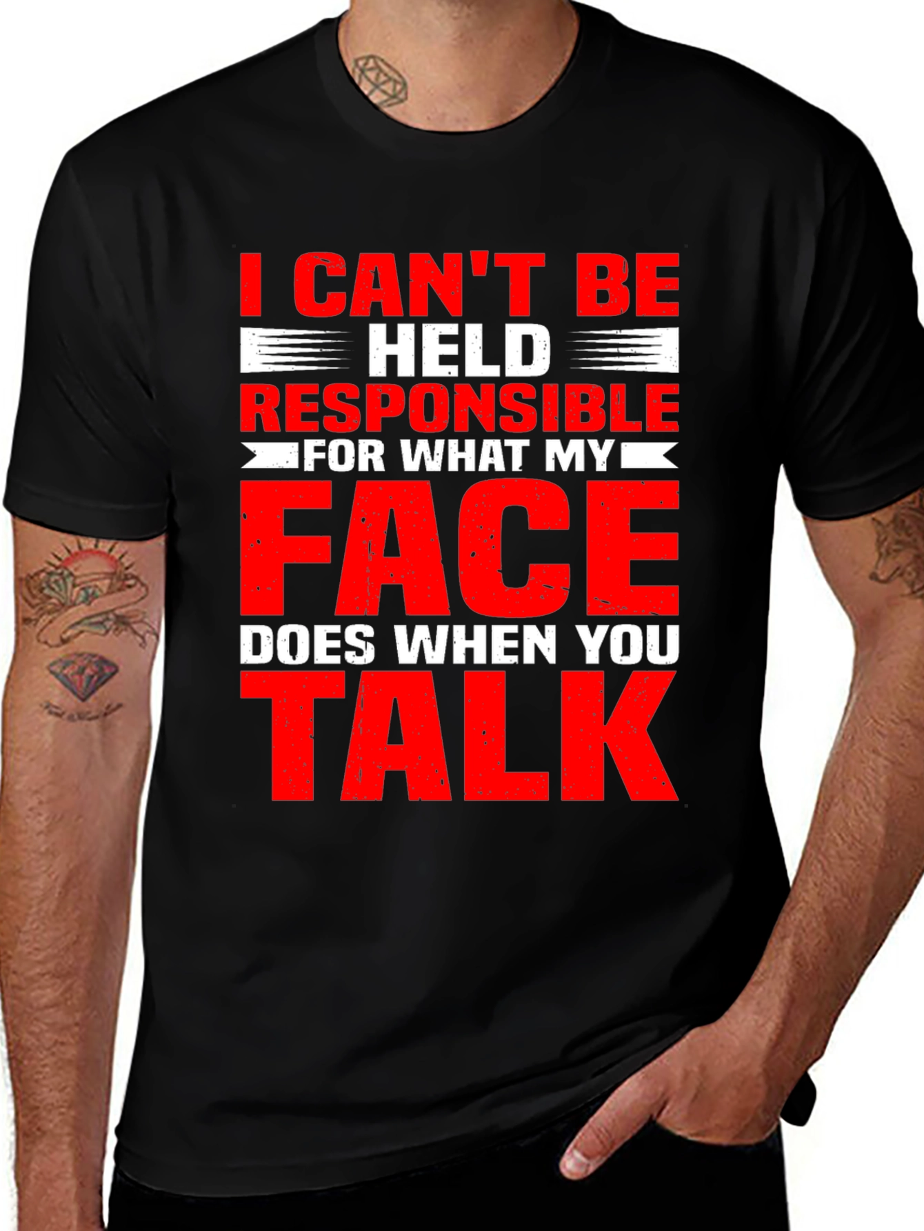 Funny Graphic Tee - I Cant Be Held Responsible