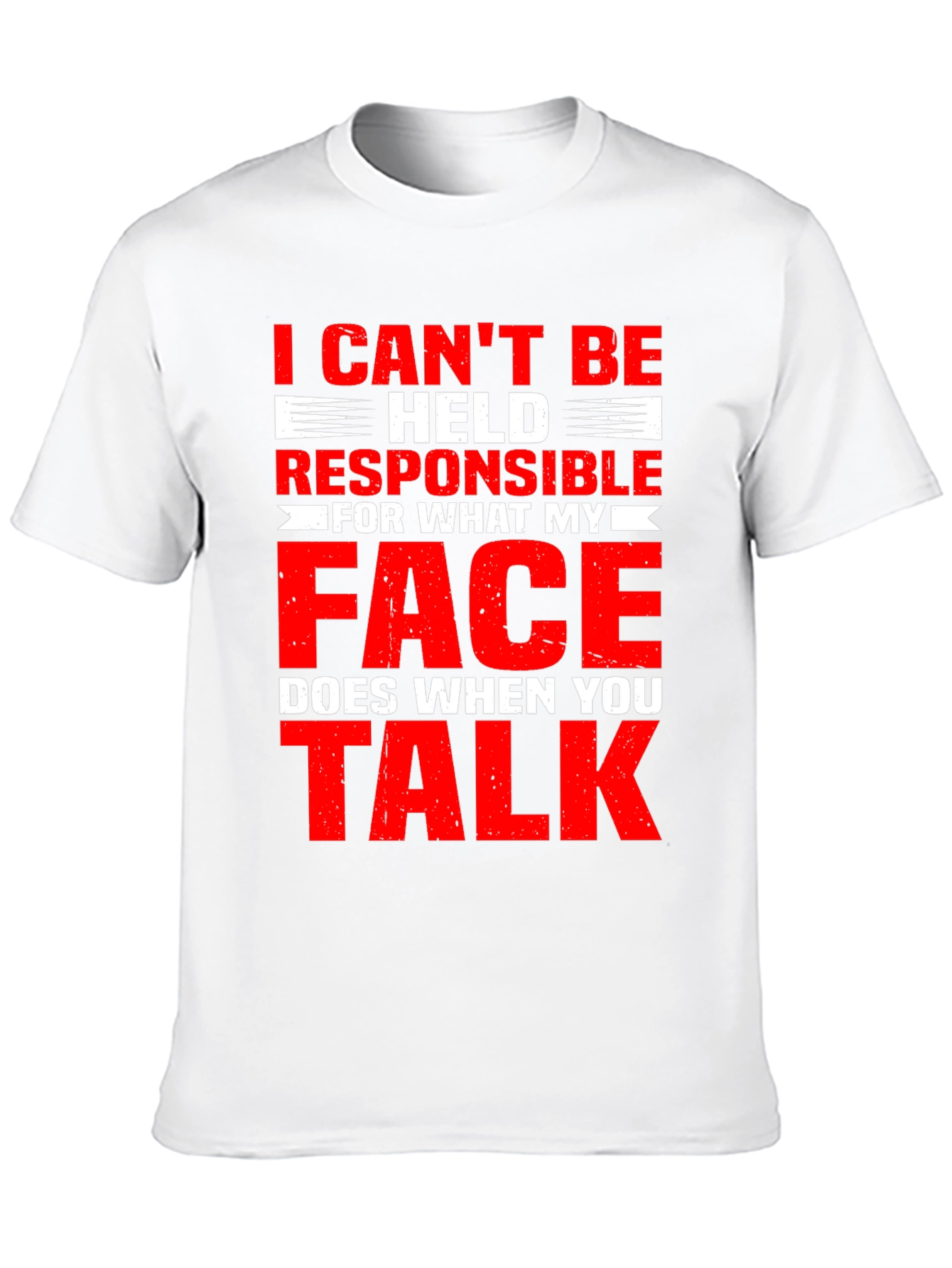 Funny Graphic Tee - I Cant Be Held Responsible