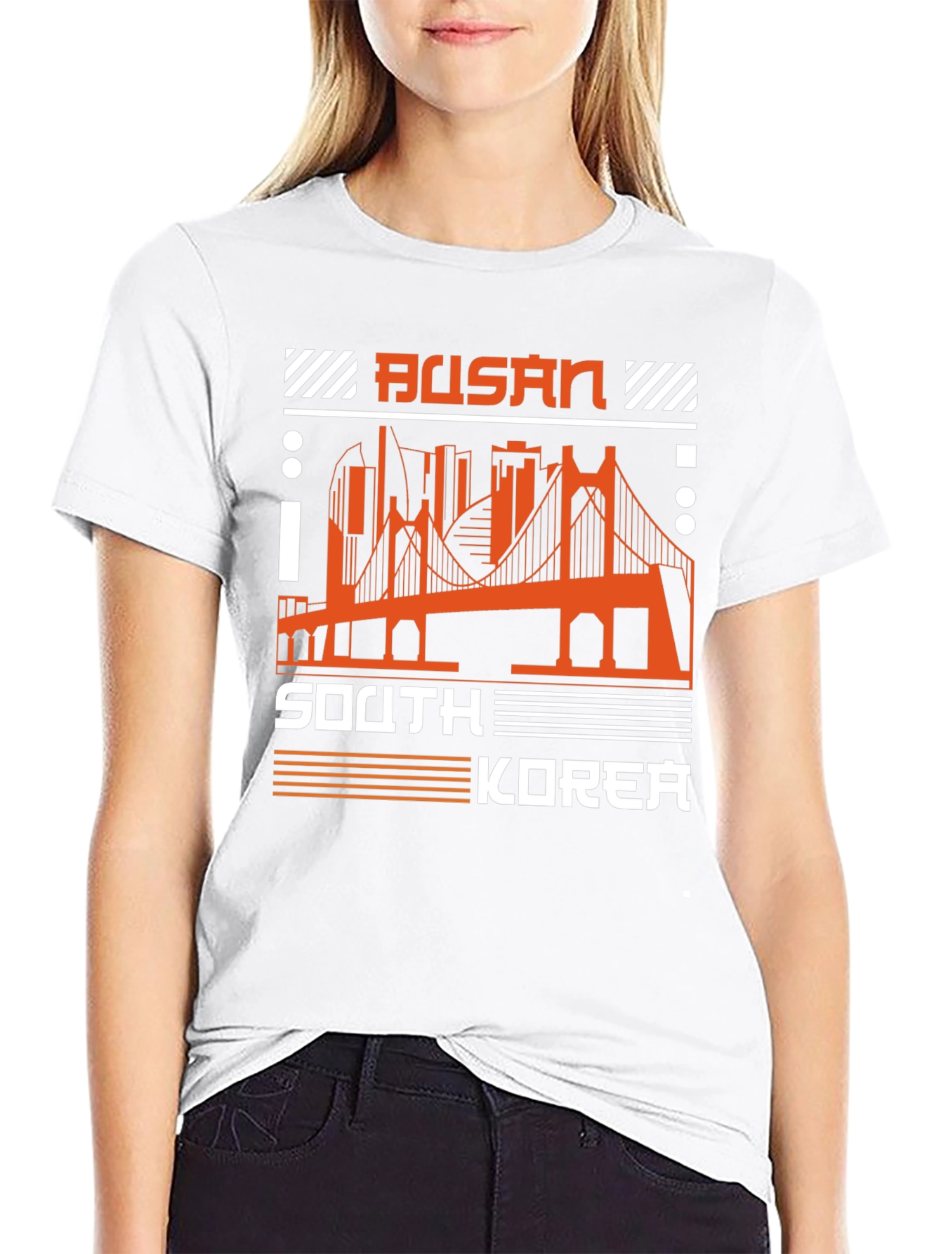 Busan South Korea T-Shirt - City Skyline Tee