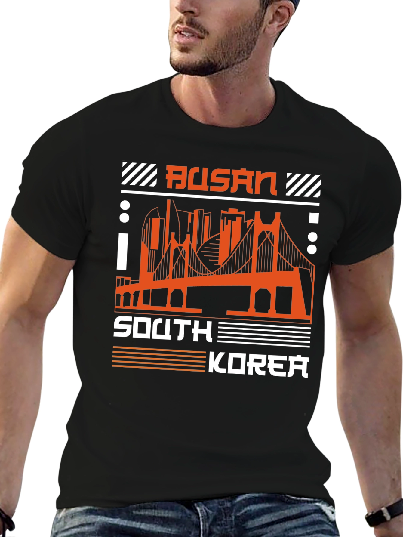 Busan South Korea T-Shirt - City Skyline Tee