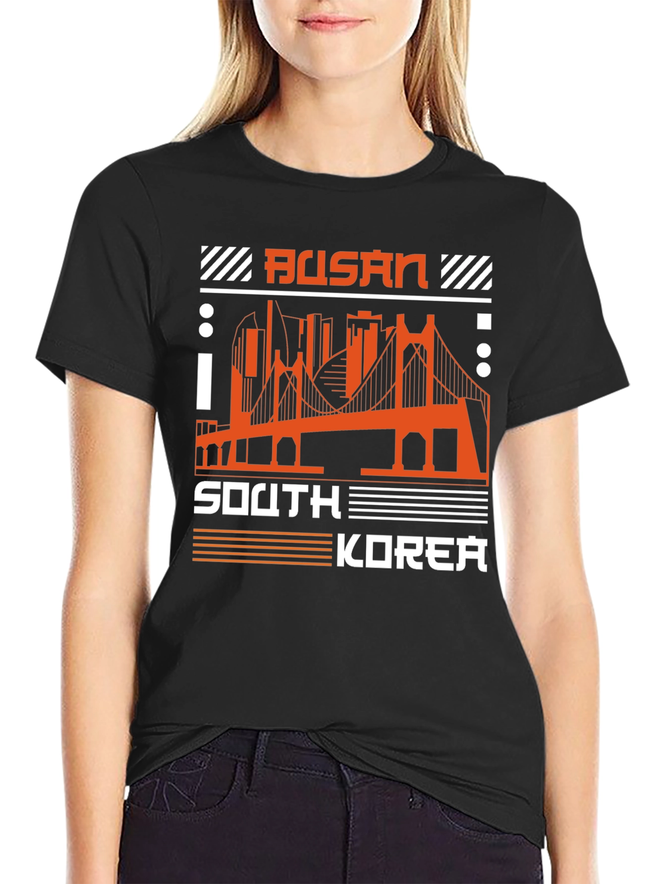 Busan South Korea T-Shirt - City Skyline Tee