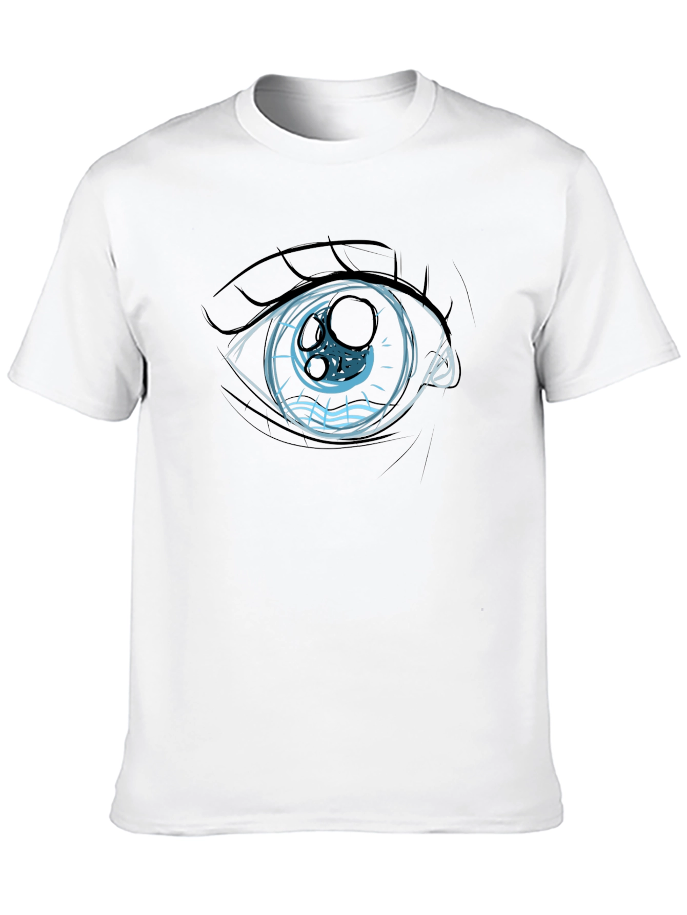 Eye Graphic Black T-Shirt