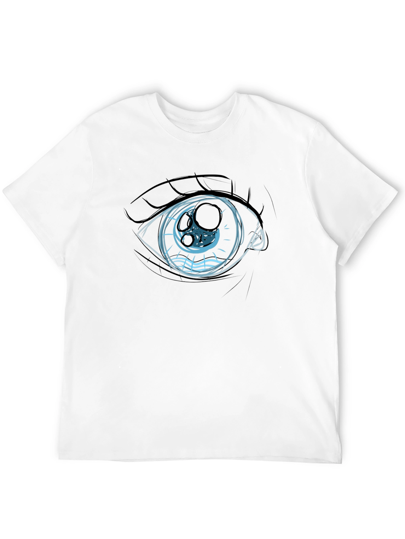 Eye Graphic Black T-Shirt