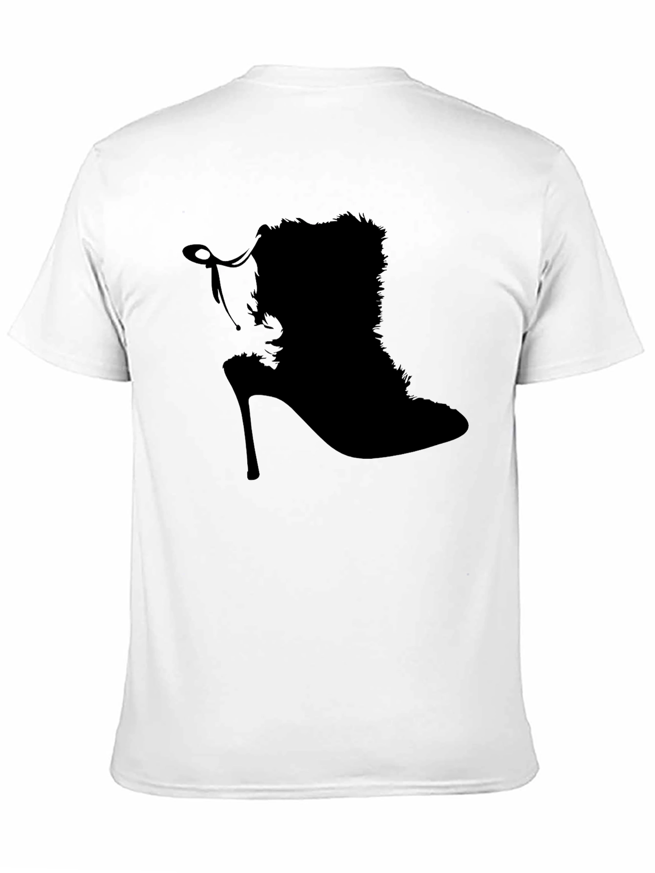 Stylish Silhouette Heel T-Shirt