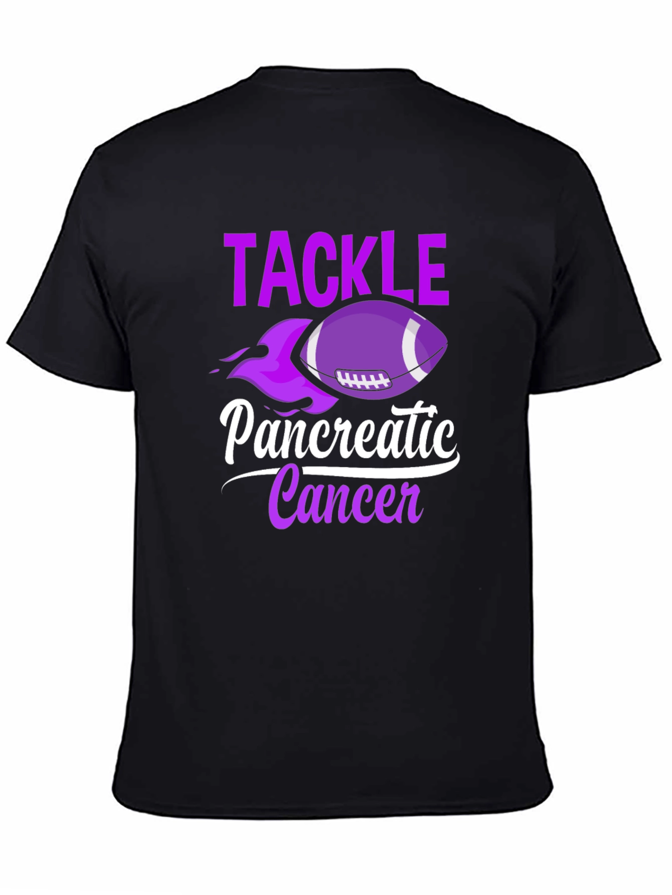 Tackle Pancreatic Cancer Awareness T-Shirt