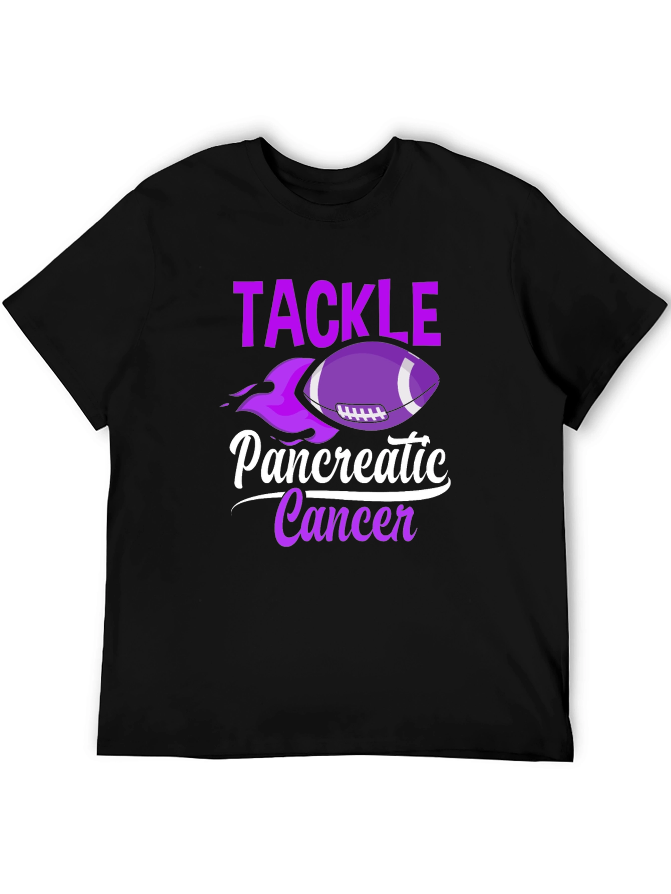 Tackle Pancreatic Cancer Awareness T-Shirt