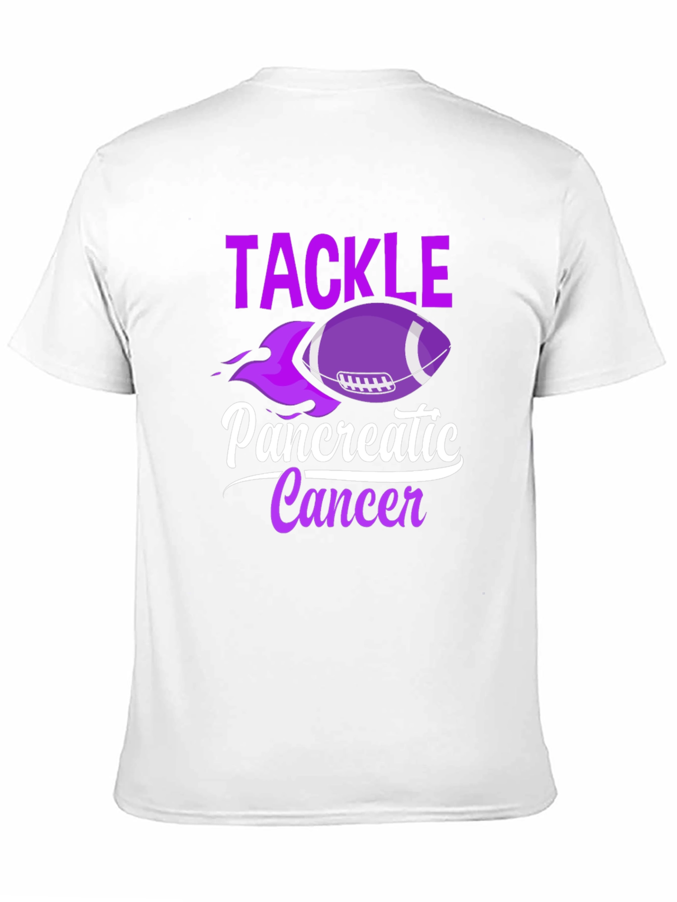Tackle Pancreatic Cancer Awareness T-Shirt