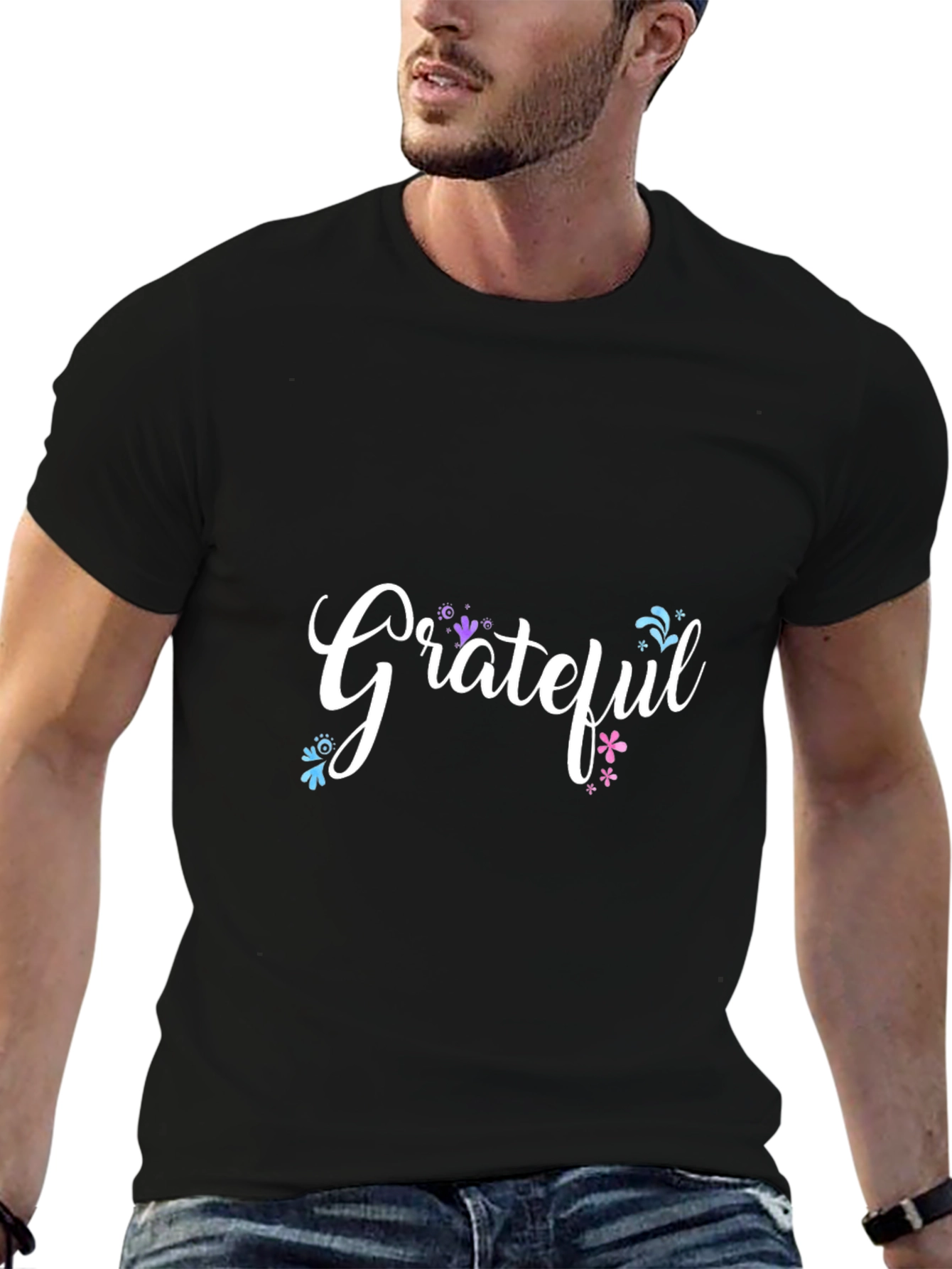Grateful Graphic Tee - Stylish Comfort Fit