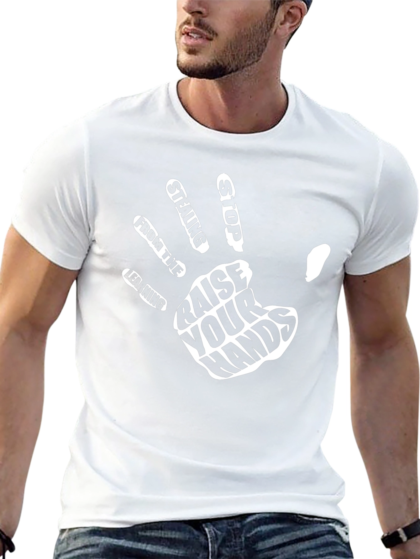 Raise Your Hands Graphic T-Shirt