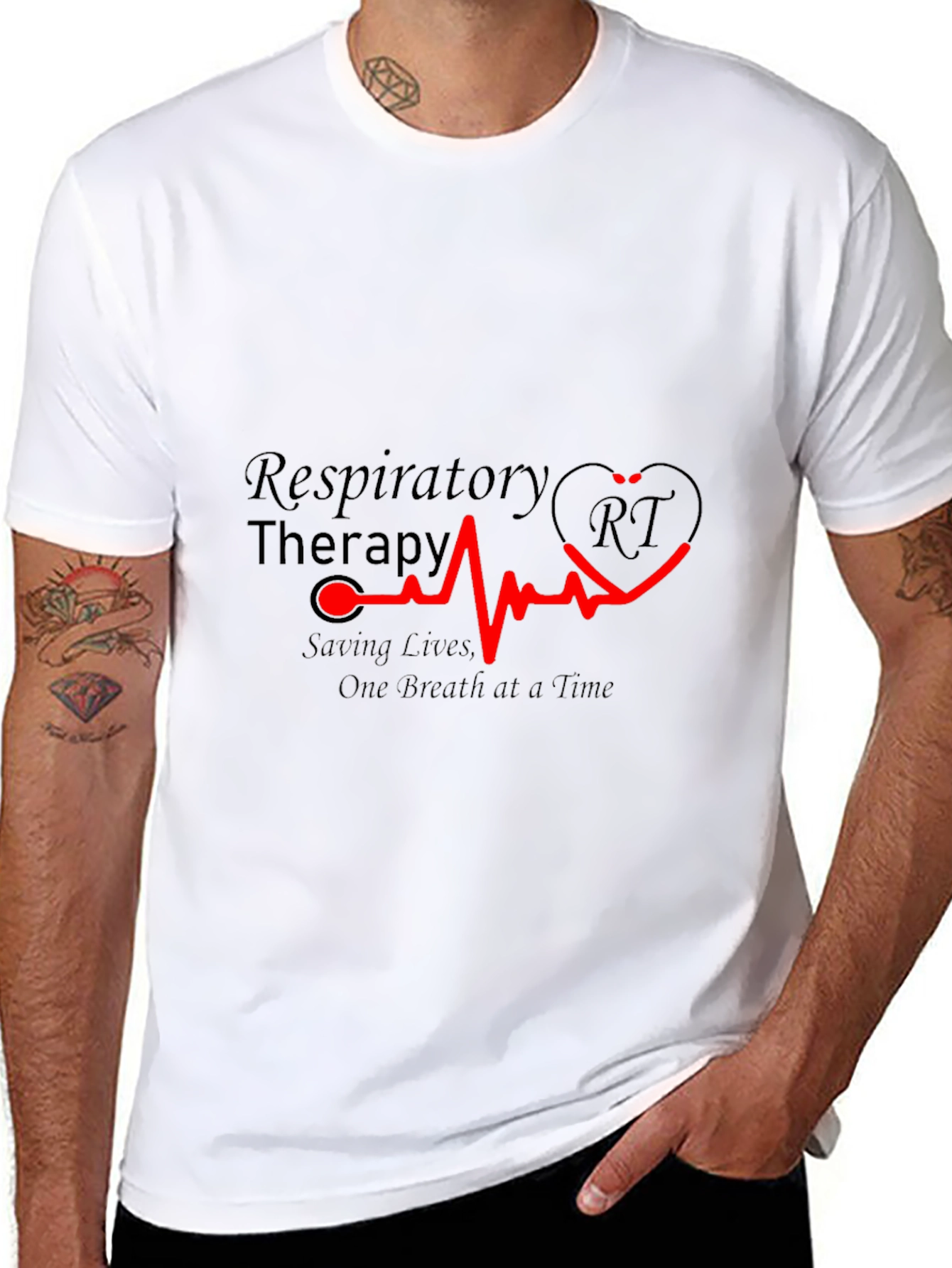 Respiratory Therapy T-Shirt - Saving Lives