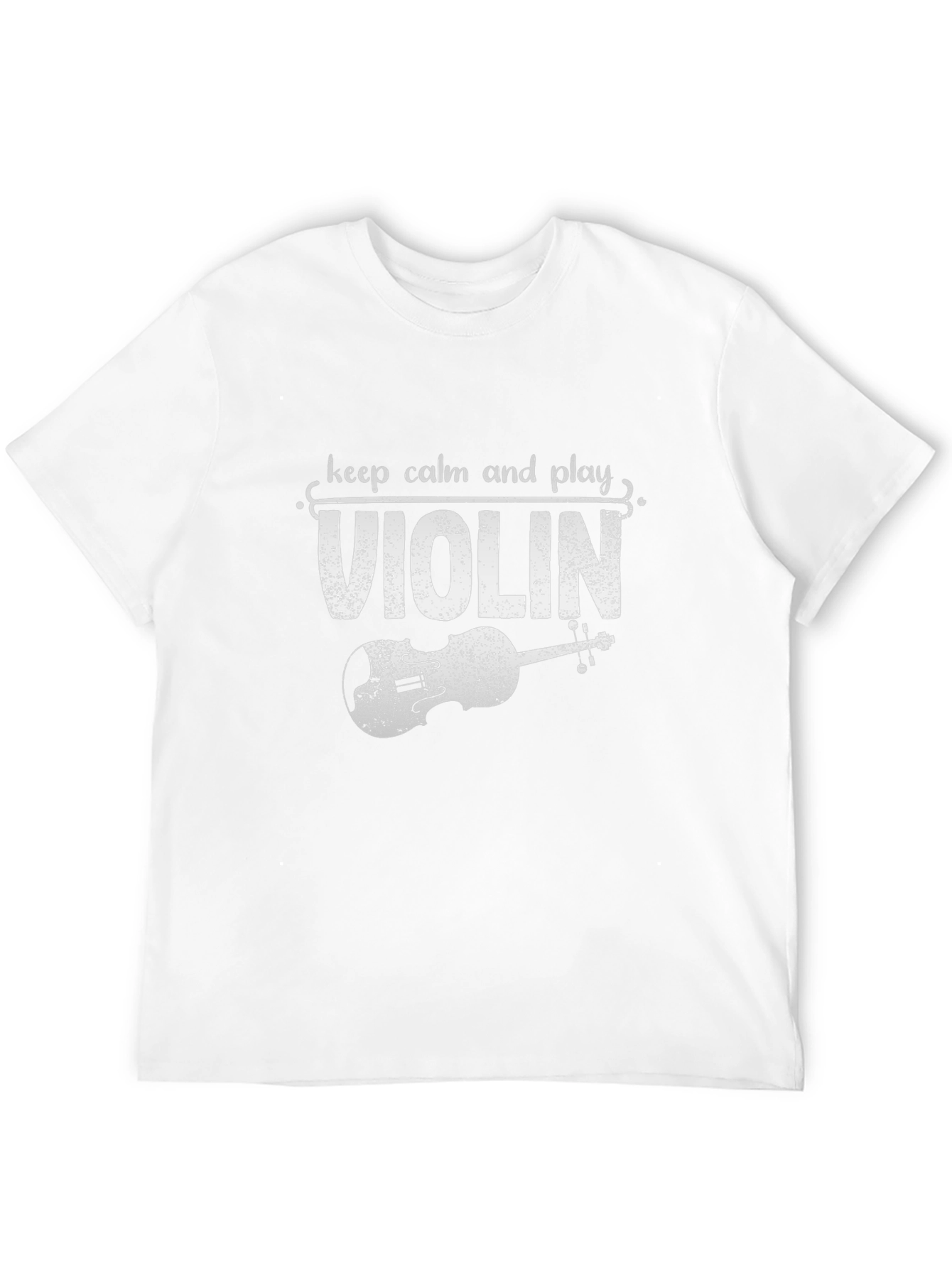 Keep Calm and Play Violin Graphic Tee