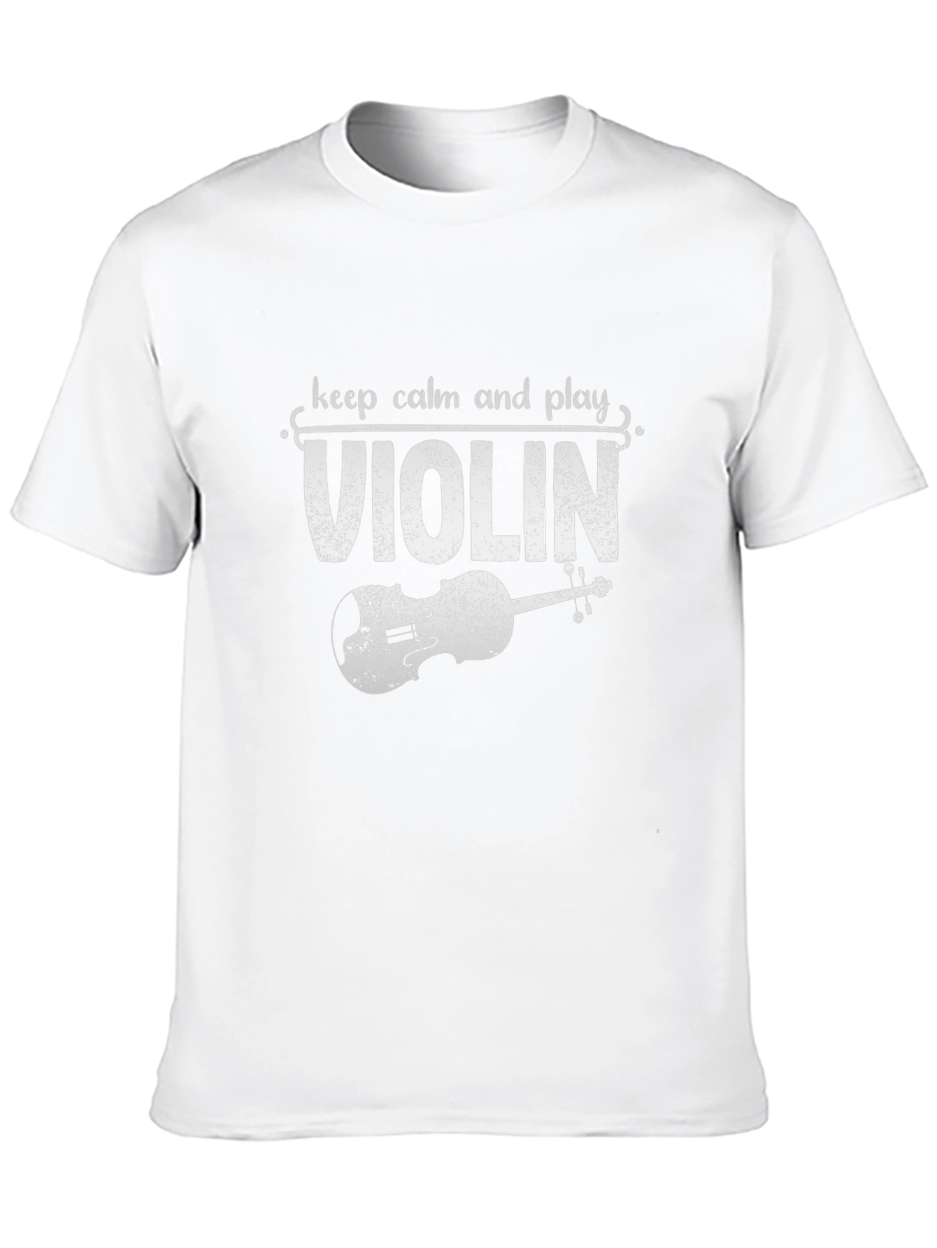 Keep Calm and Play Violin Graphic Tee