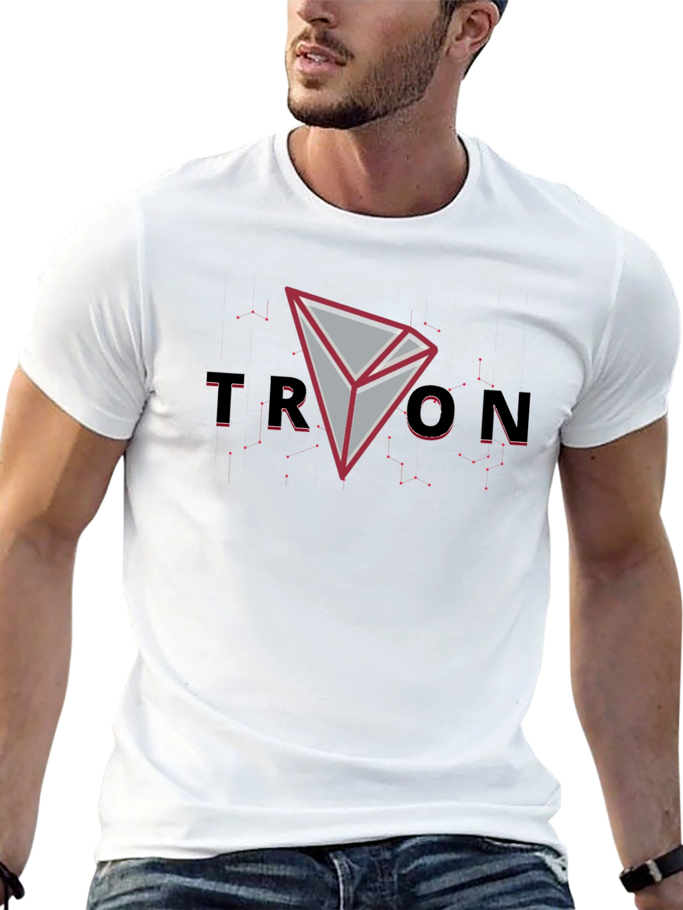 Tron Crypto T-Shirt - Bold Design
