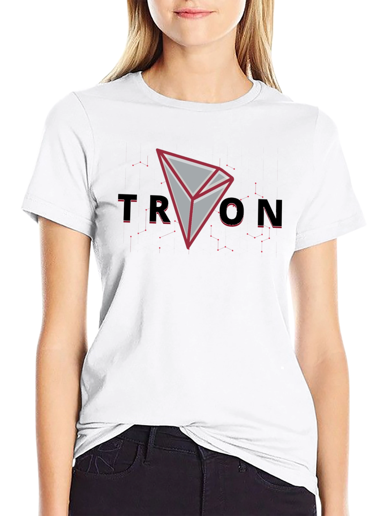 Tron Crypto T-Shirt - Bold Design